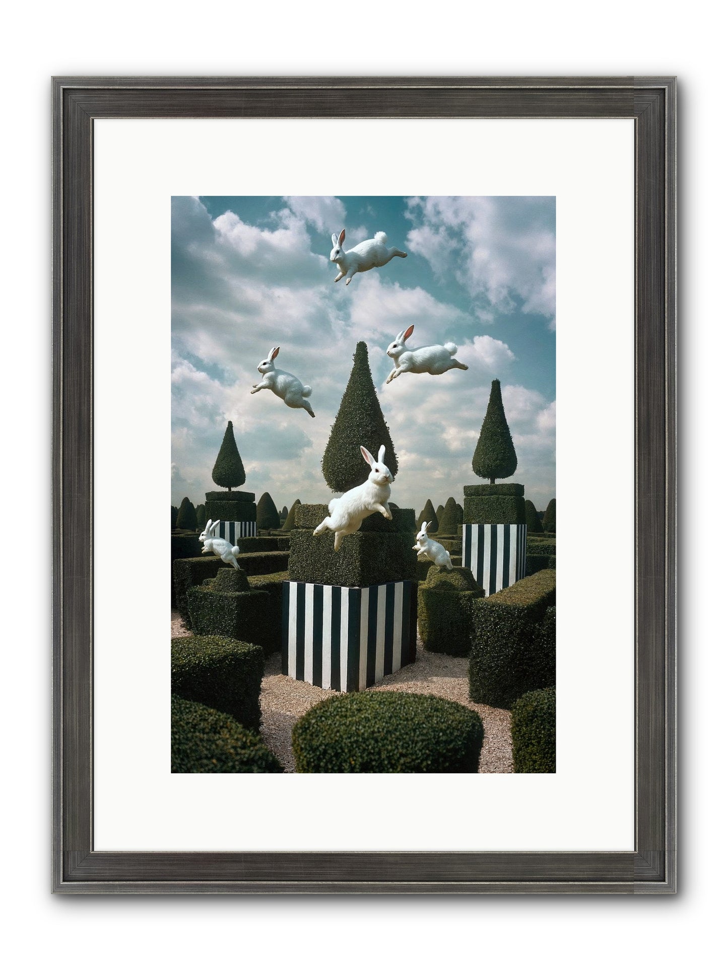 Jolly Good Time No. 1 Framed Print - Slimwoods Black/Silver 10x15