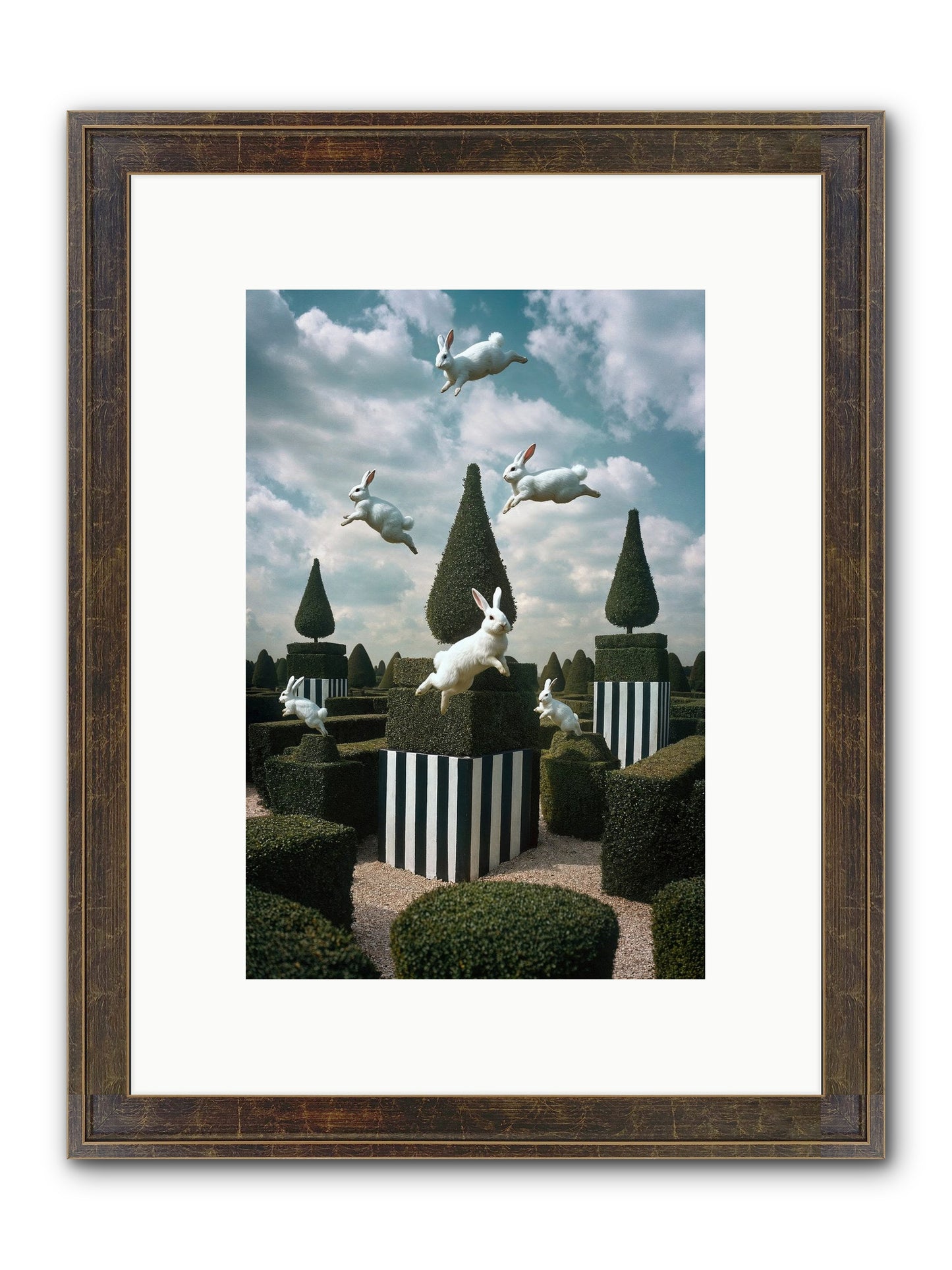 Jolly Good Time No. 1 Framed Print - Slimwoods Black/Gold 8x12