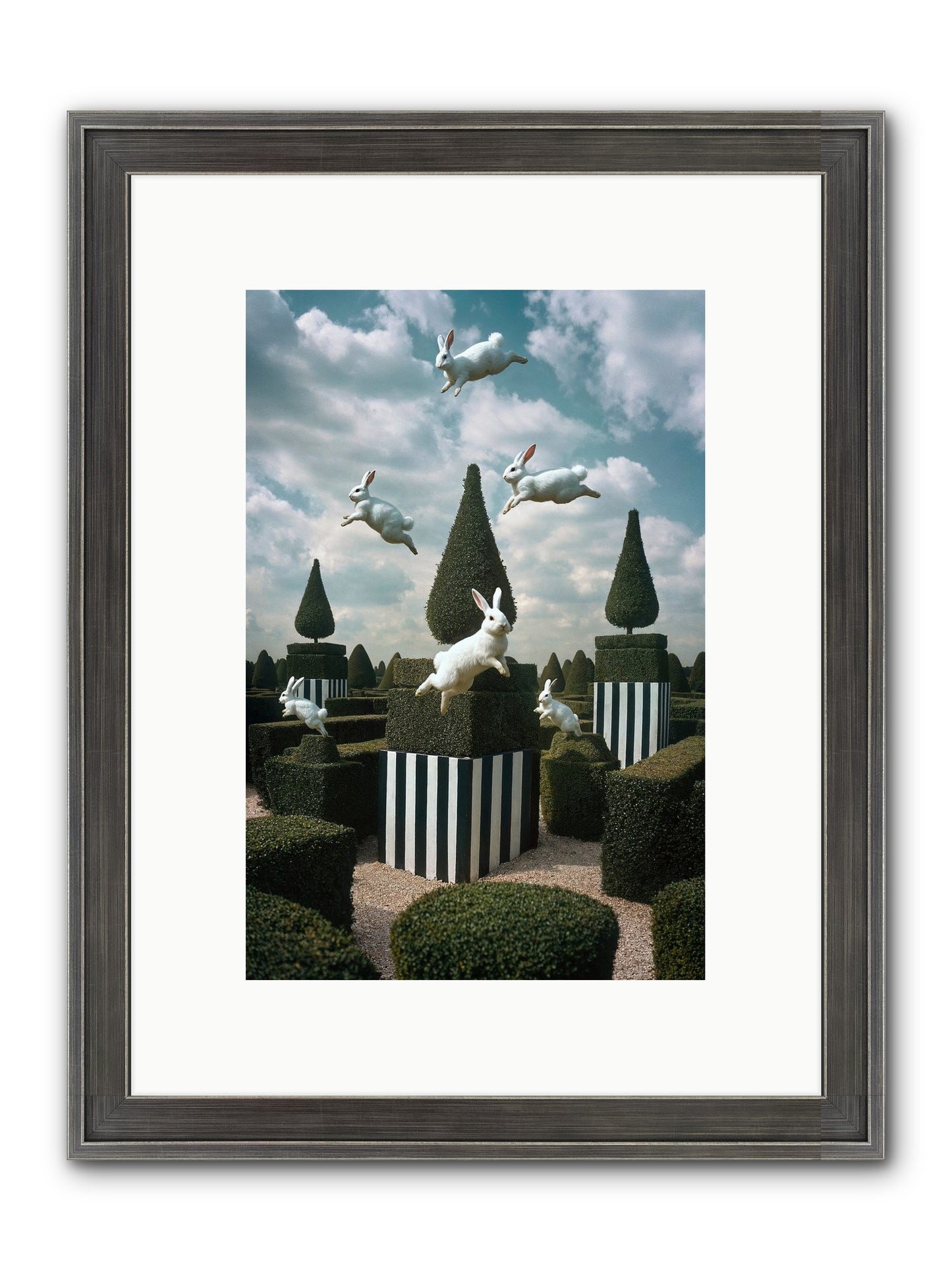 Jolly Good Time No. 1 Framed Print - Slimwoods Black/Silver 8x12