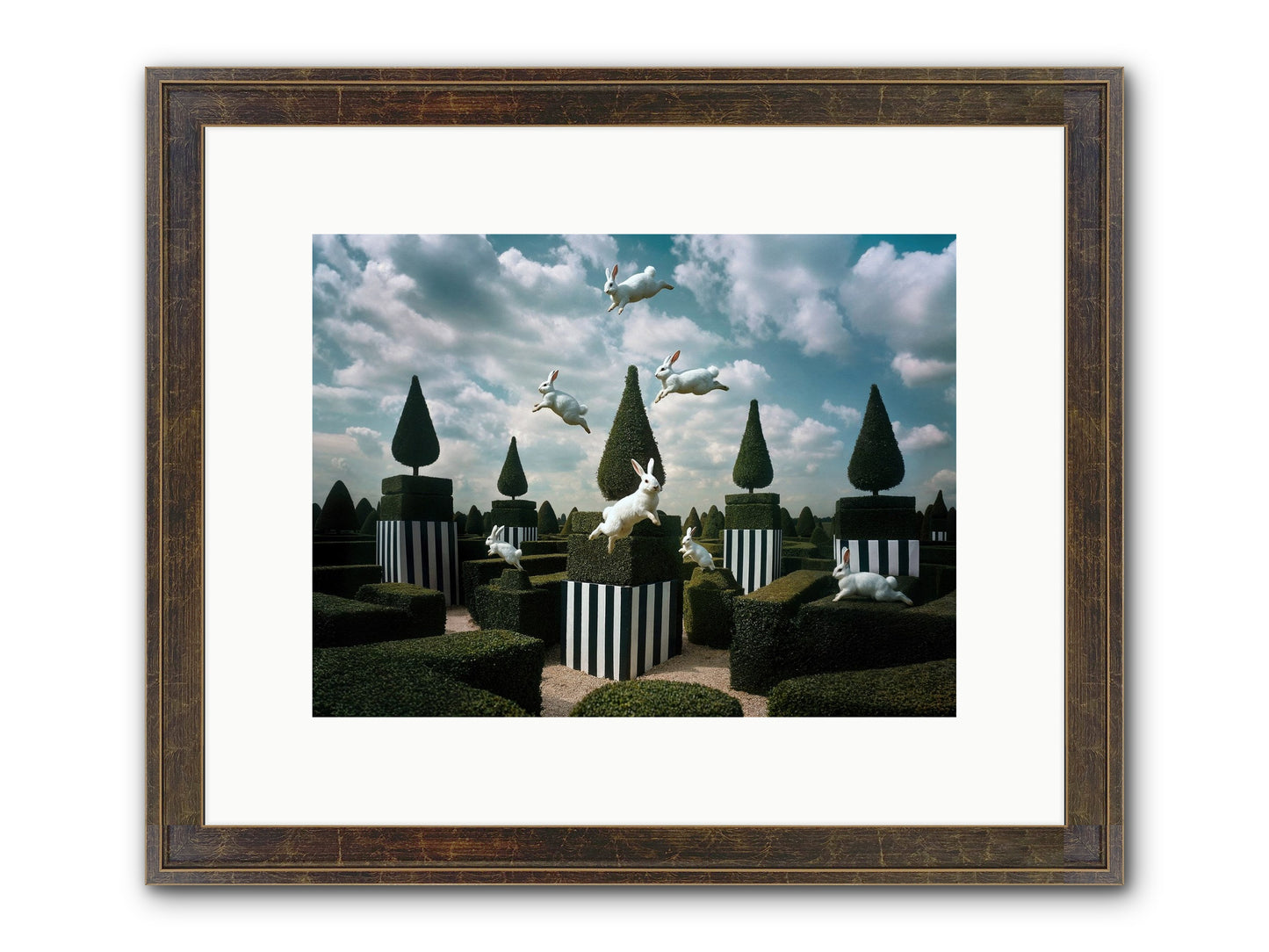 Jolly Good Time No. 2 Framed Print - Slimwoods Black/Gold 12x9