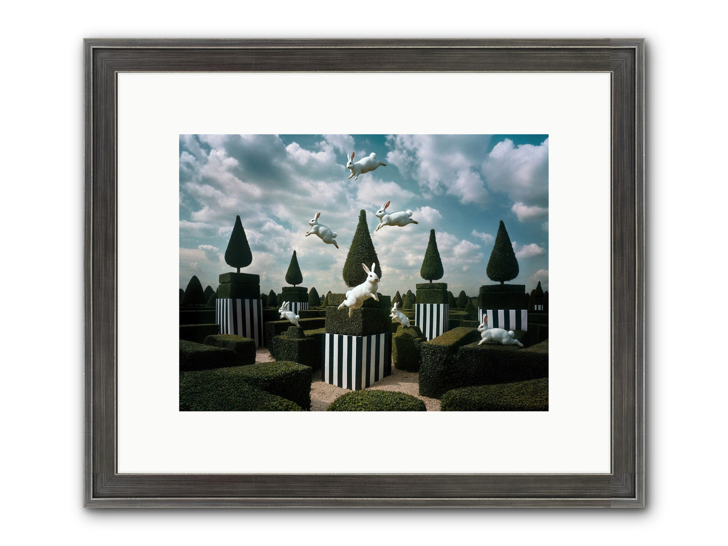 Jolly Good Time No. 2 Framed Print - Slimwoods Black/Silver 12x9