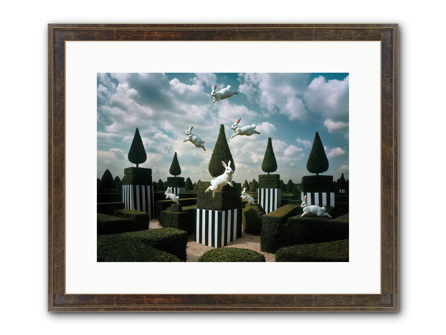 Jolly Good Time No. 2 Framed Print - Slimwoods Black/Gold 16x12