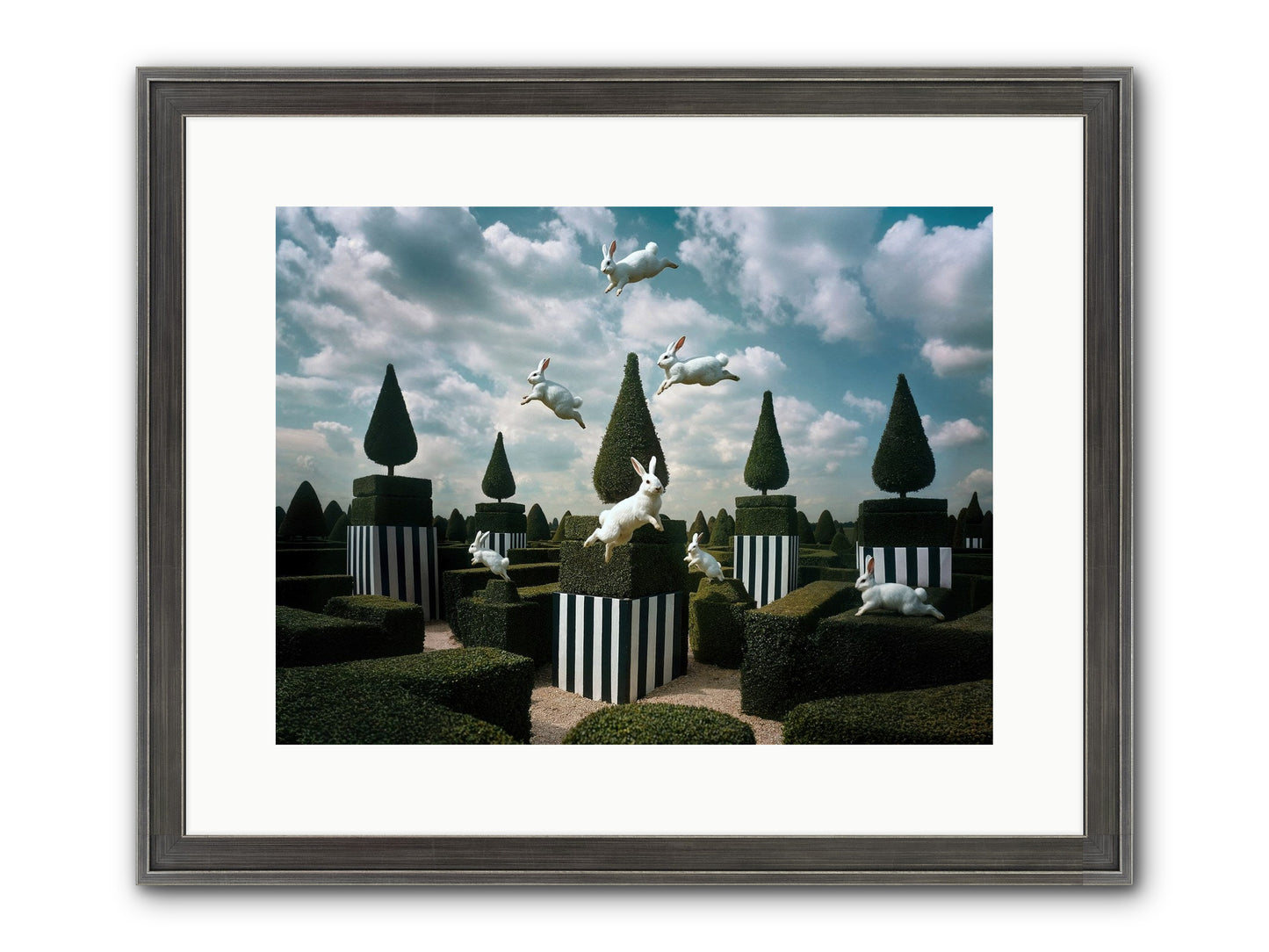 Jolly Good Time No. 2 Framed Print - Slimwoods Black/Silver 16x12