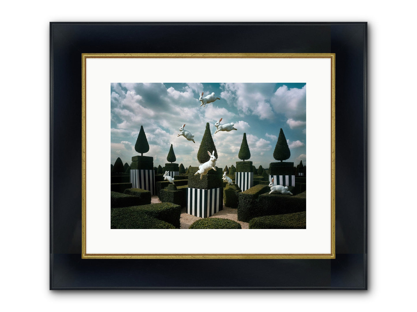 Jolly Good Time No. 2 Framed Print - Wide Black w/Gold 16x12