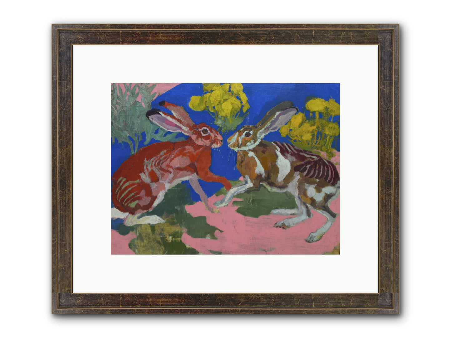 Joy Remembered Us Framed Print - Slimwoods Black/Gold 12x9