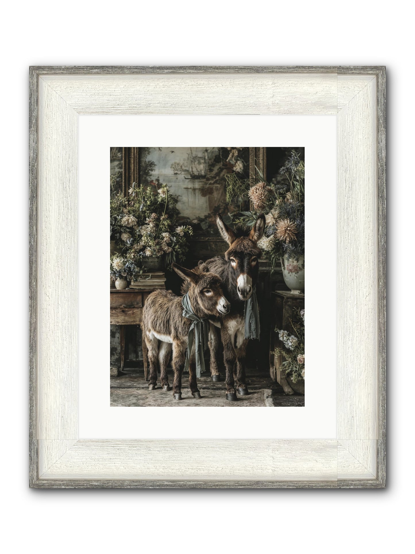 Joy's Quiet Details Framed Print - Driftwood White 12x16