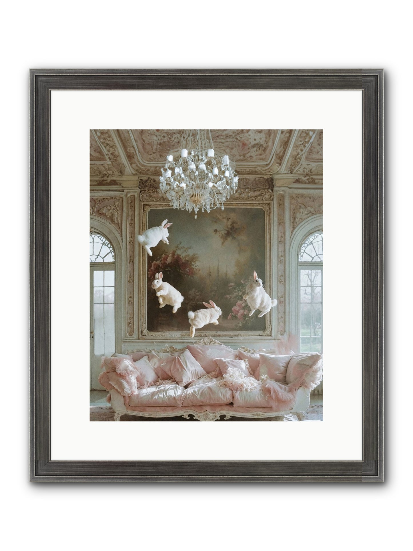 Jubilation Grande Framed Print - Slimwoods Black/Silver 12x15