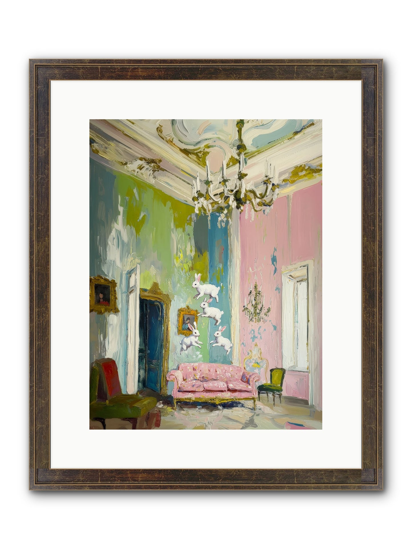 Jubilation No. 10 Framed Print - Slimwoods Black/Gold 12x16
