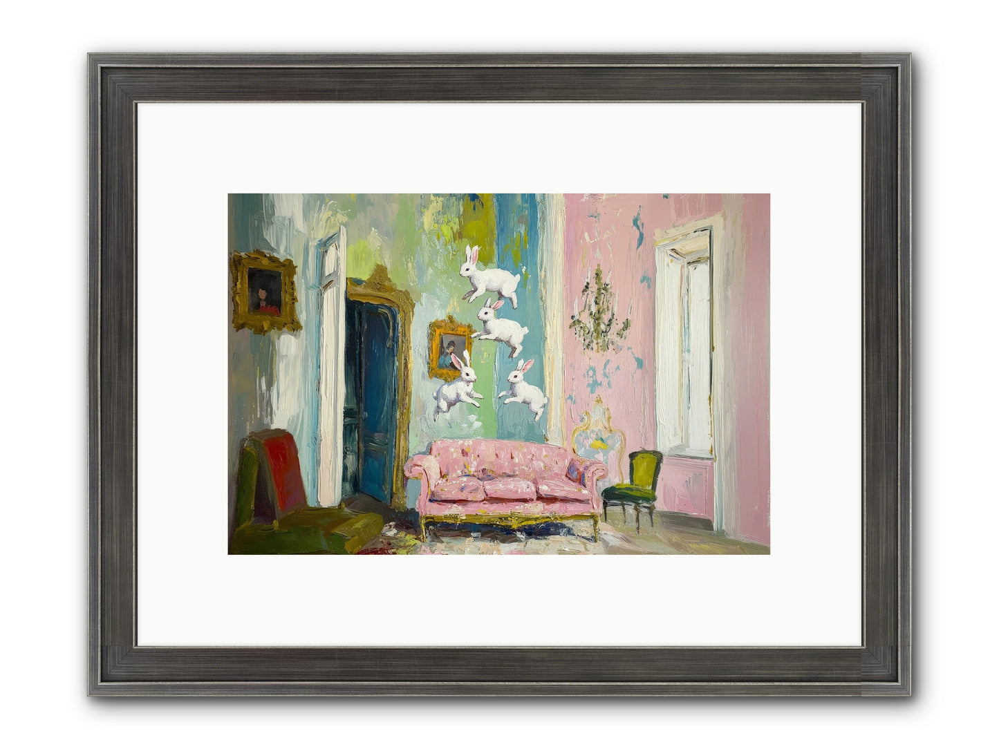 Jubilation No. 11 Framed Print - Slimwoods Black/Silver 12x8
