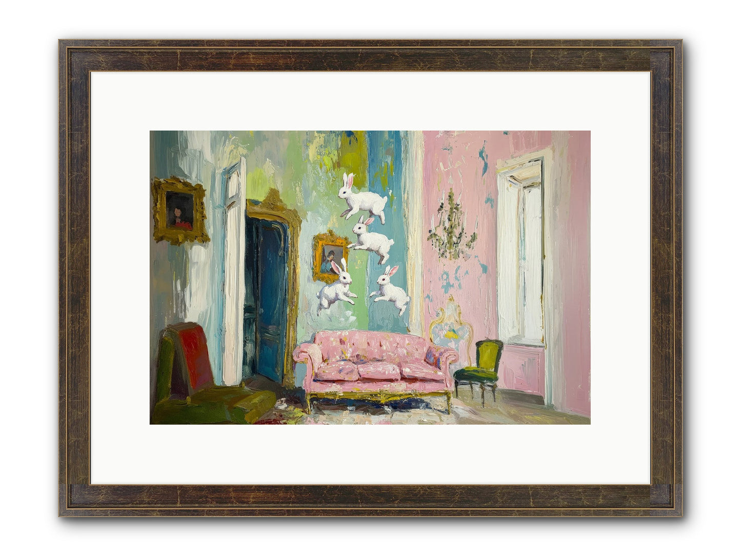 Jubilation No. 11 Framed Print - Slimwoods Black/Gold 15x10