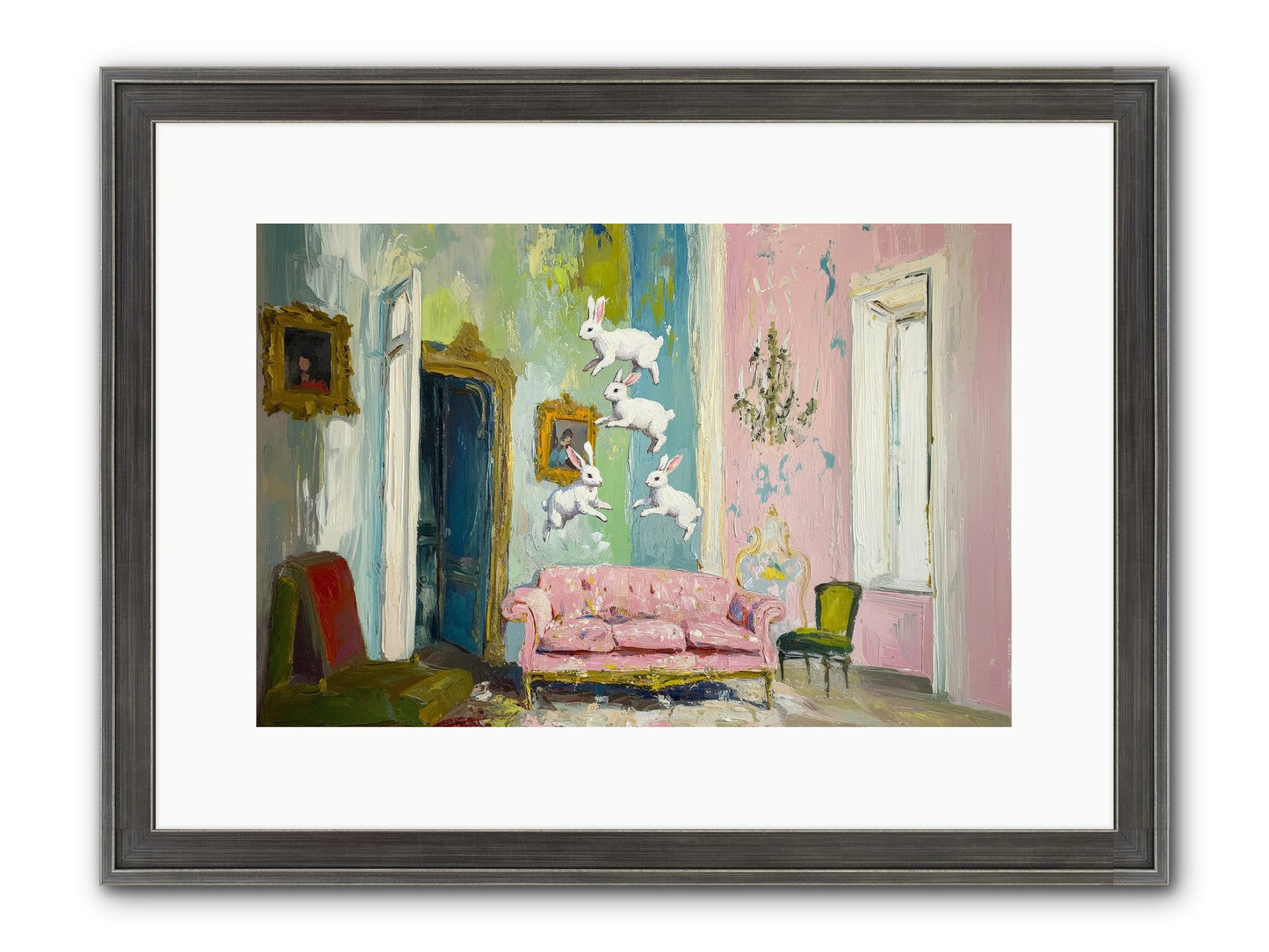 Jubilation No. 11 Framed Print - Slimwoods Black/Silver 15x10