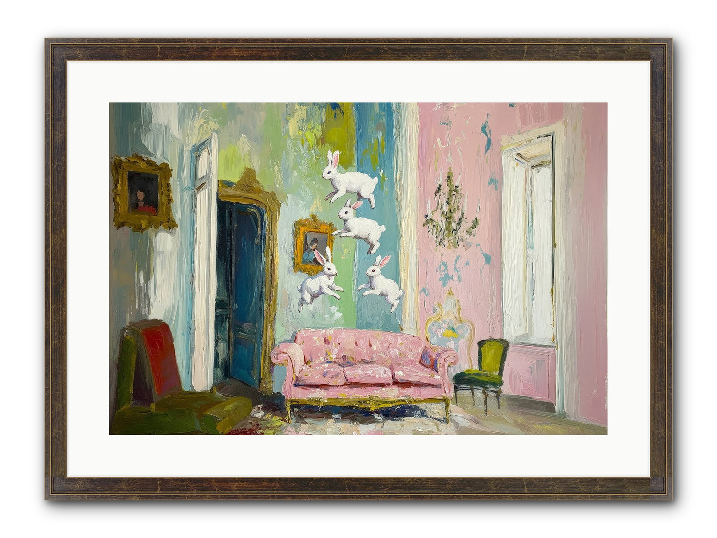 Jubilation No. 11 Framed Print - Slimwoods Black/Gold 24x16