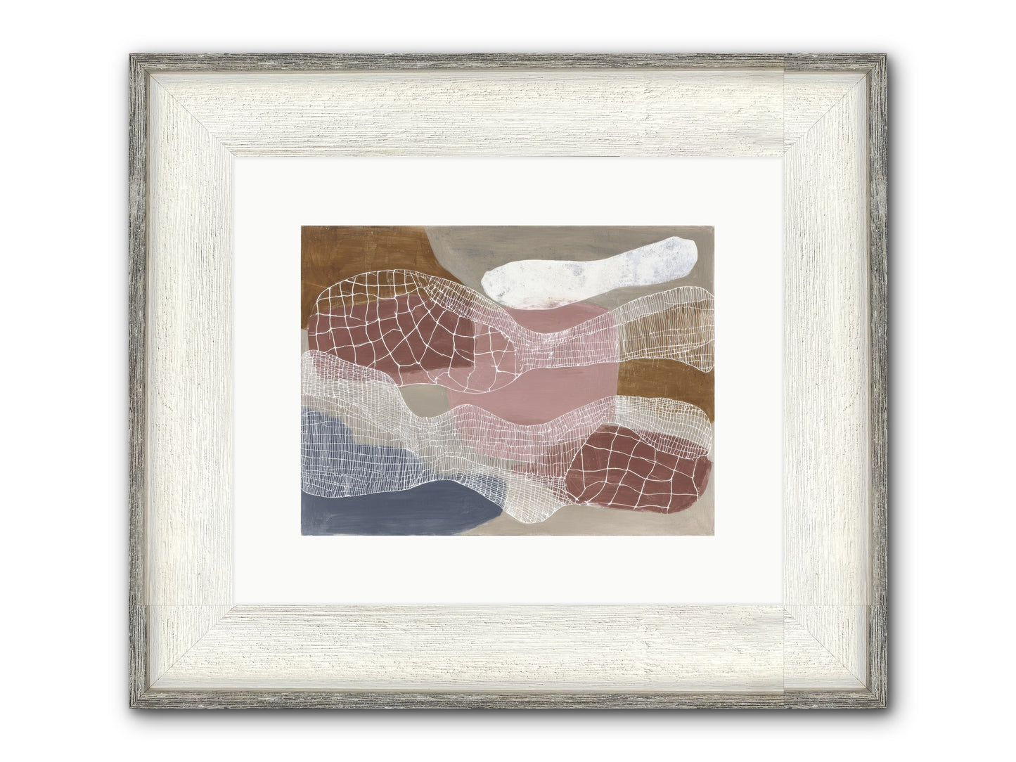 Juniper Framed Print - Driftwood White 12x9
