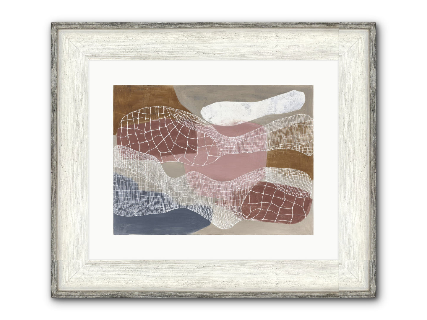 Juniper Framed Print - Driftwood White 16x12