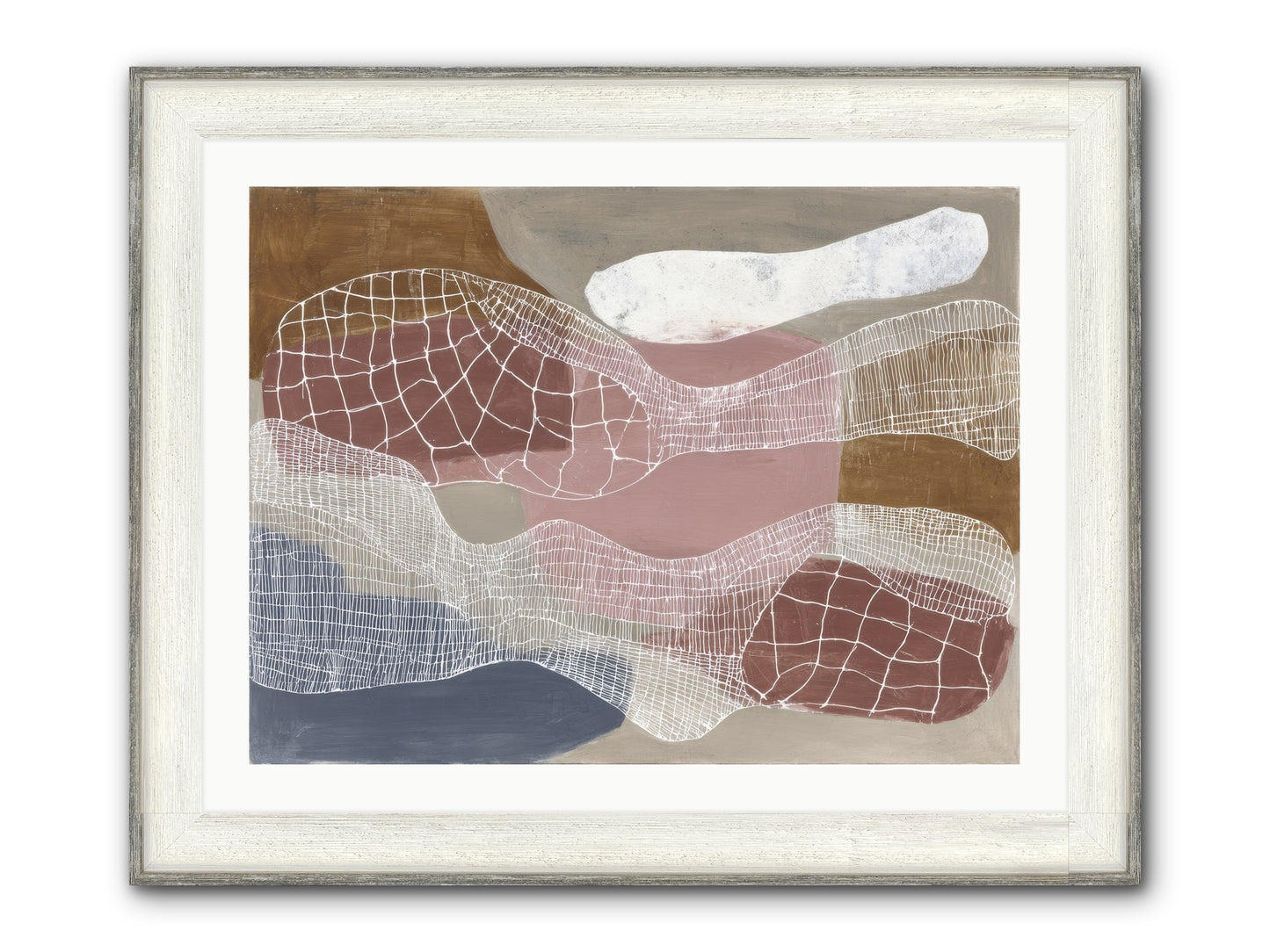 Juniper Framed Print - Driftwood White 32x24