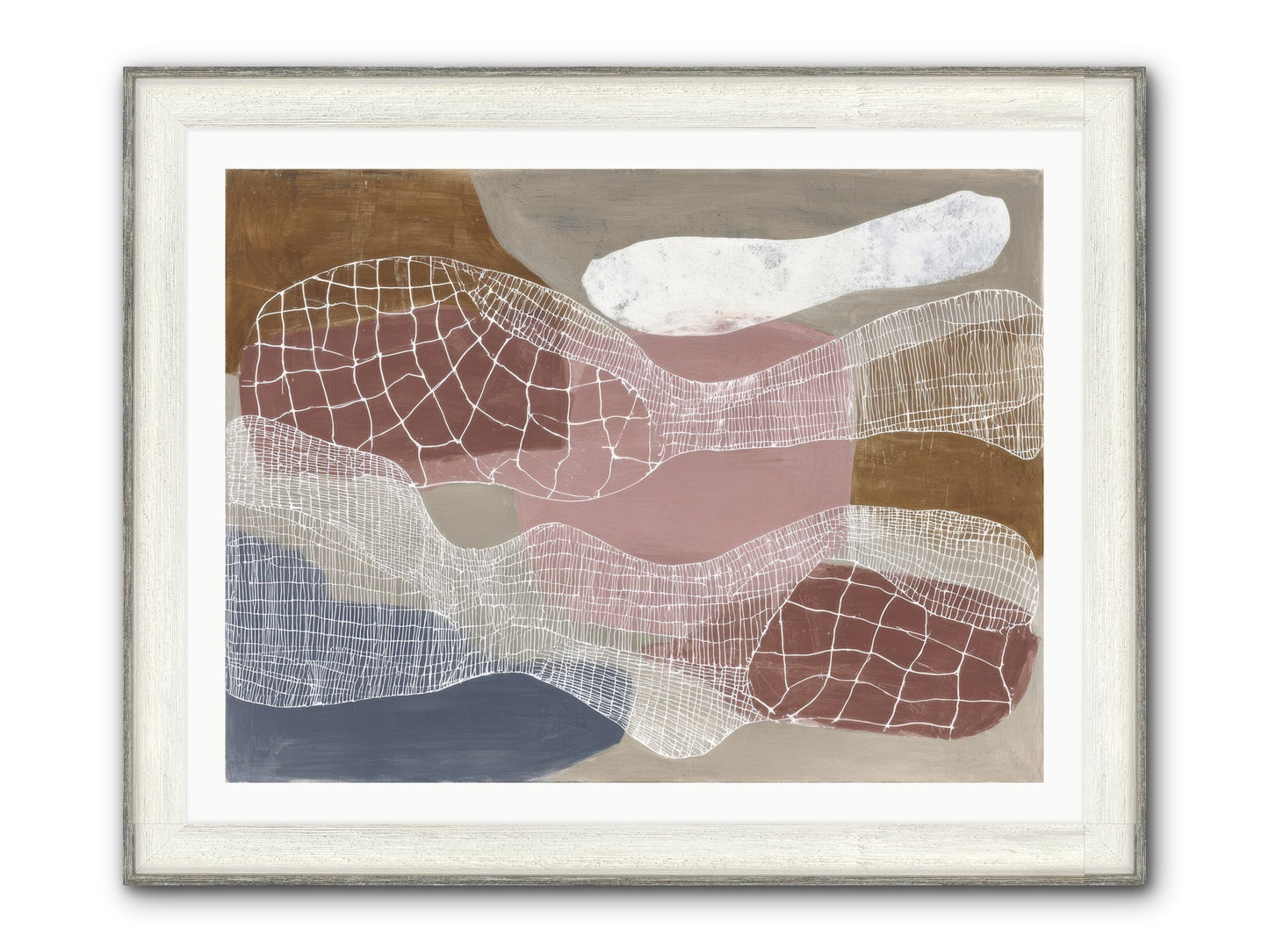Juniper Framed Print - Driftwood White 40x30