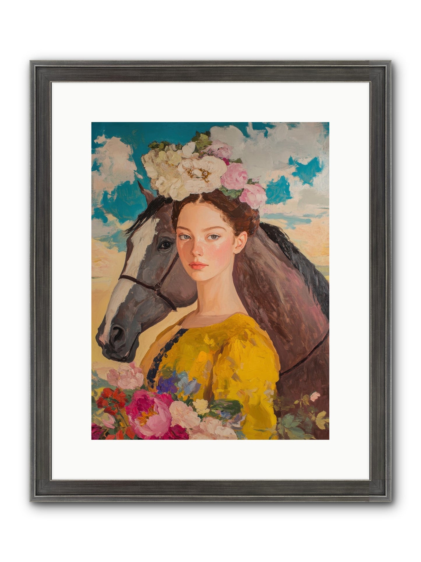 Juniper Ridge Framed Print - Slimwoods Black/Silver 12x16