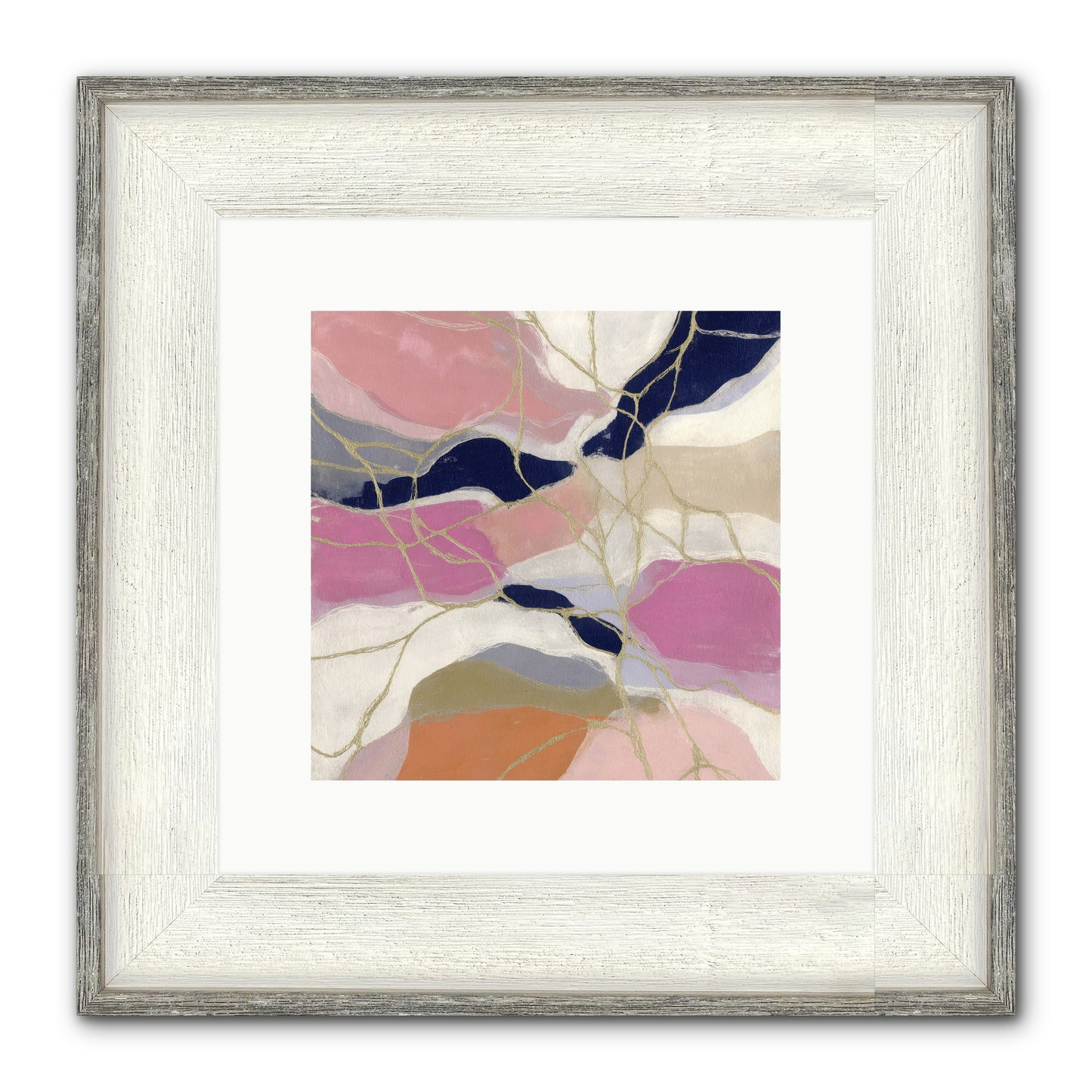 Kael Framed Print - Driftwood White 10x10