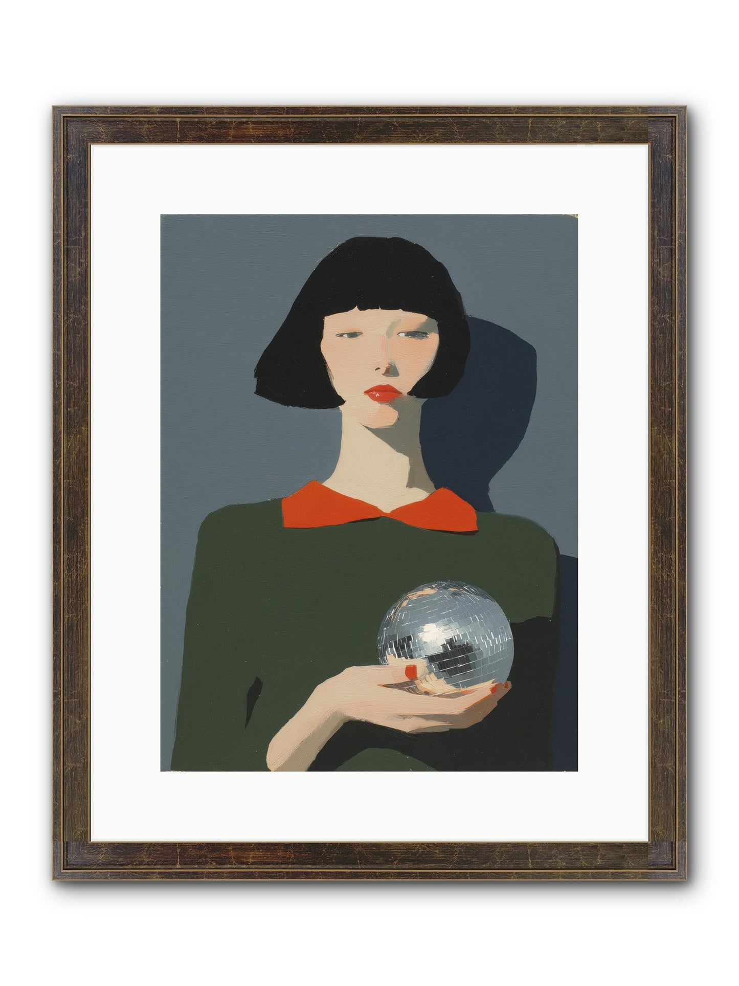 Keeper Of Borrowed Light Framed Print - Slimwoods Black/Gold 12x16