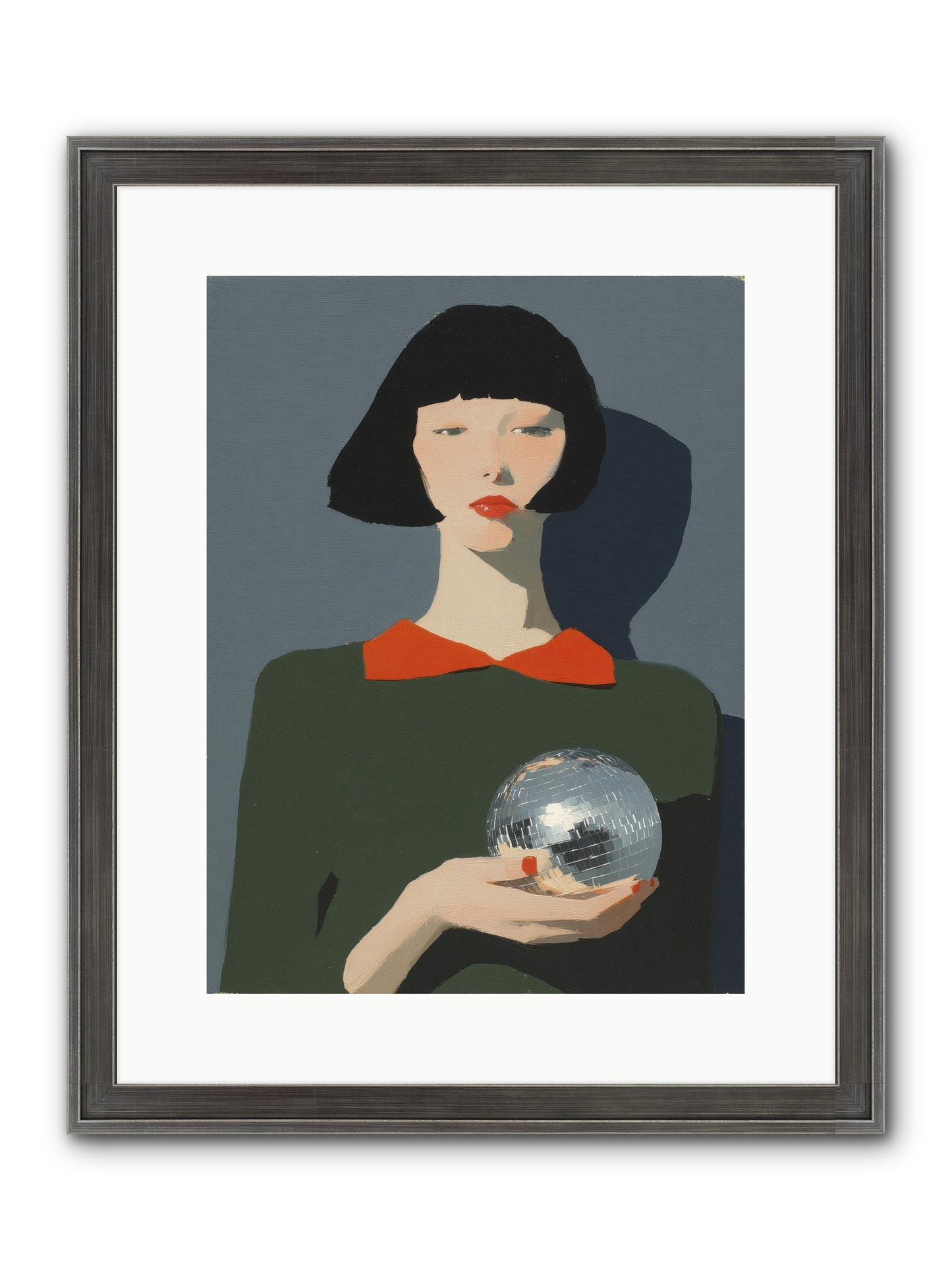 Keeper Of Borrowed Light Framed Print - Slimwoods Black/Silver 12x16