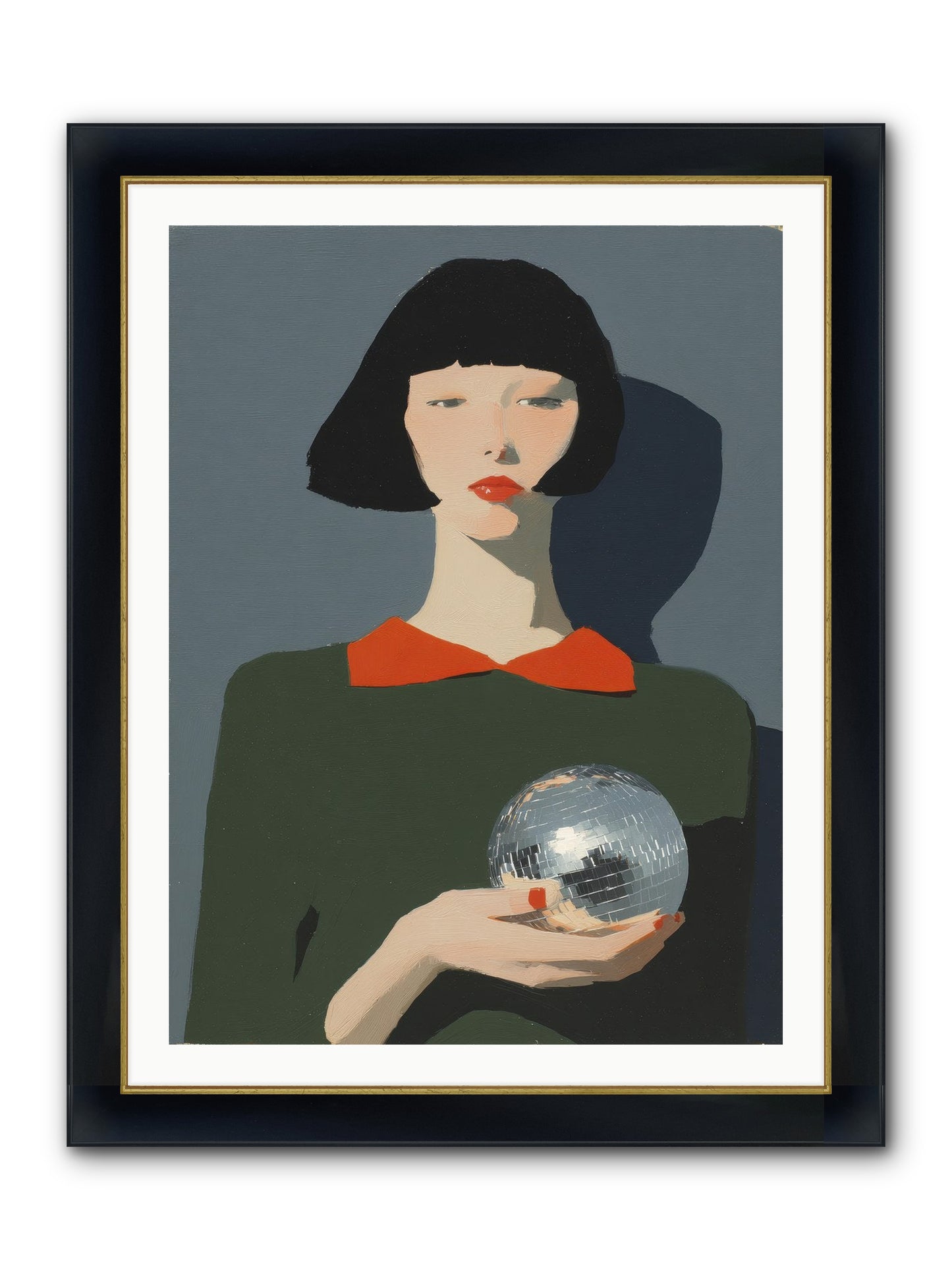 Keeper Of Borrowed Light Framed Print - Wide Black w/Gold 30x40