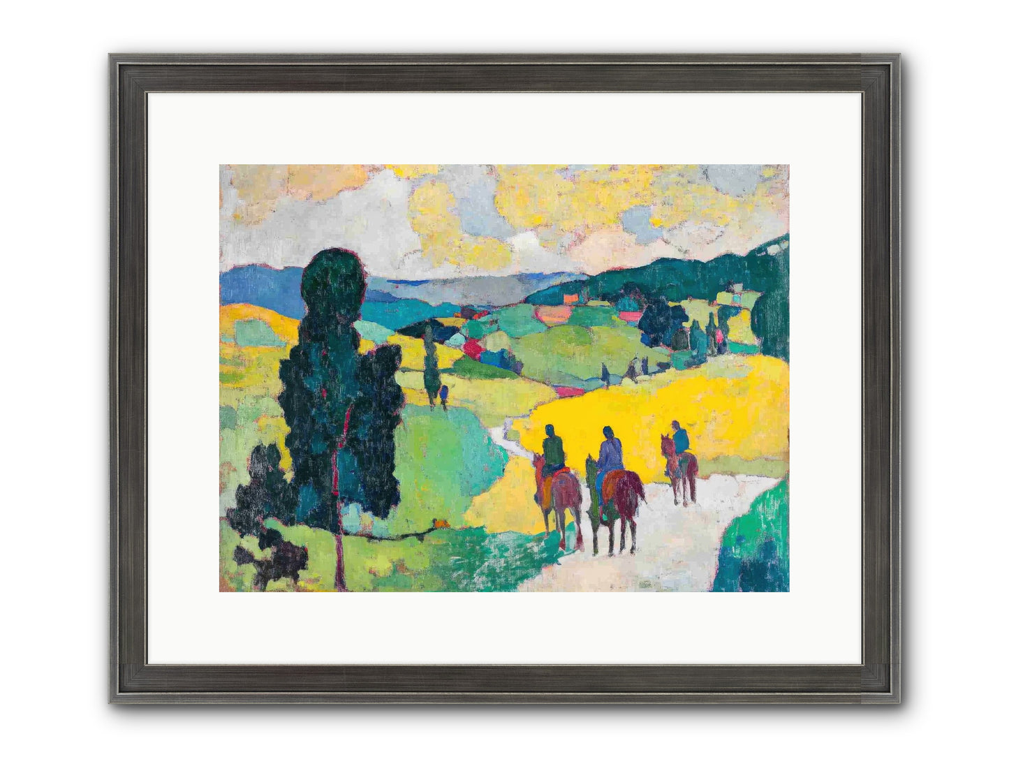 Keepers Of Horizons Framed Print - Slimwoods Black/Silver 16x12