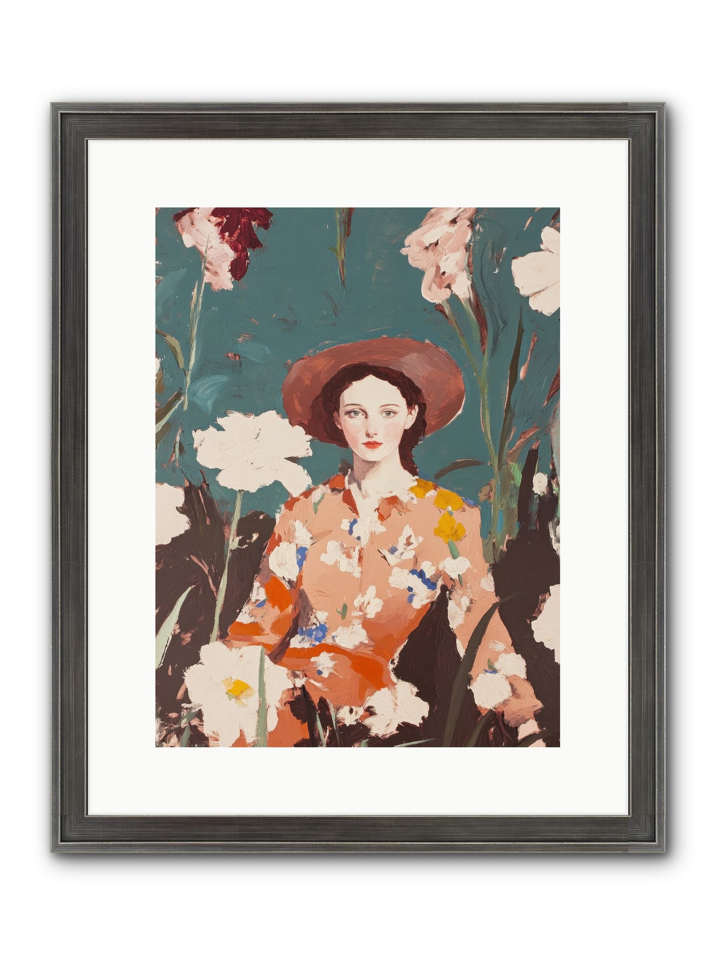 Kindred Spirit Framed Print - Slimwoods Black/Silver 12x16