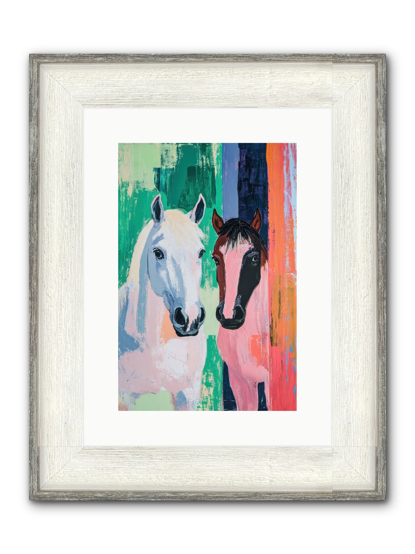Kindred Trailriders Framed Print - Driftwood White 10x15