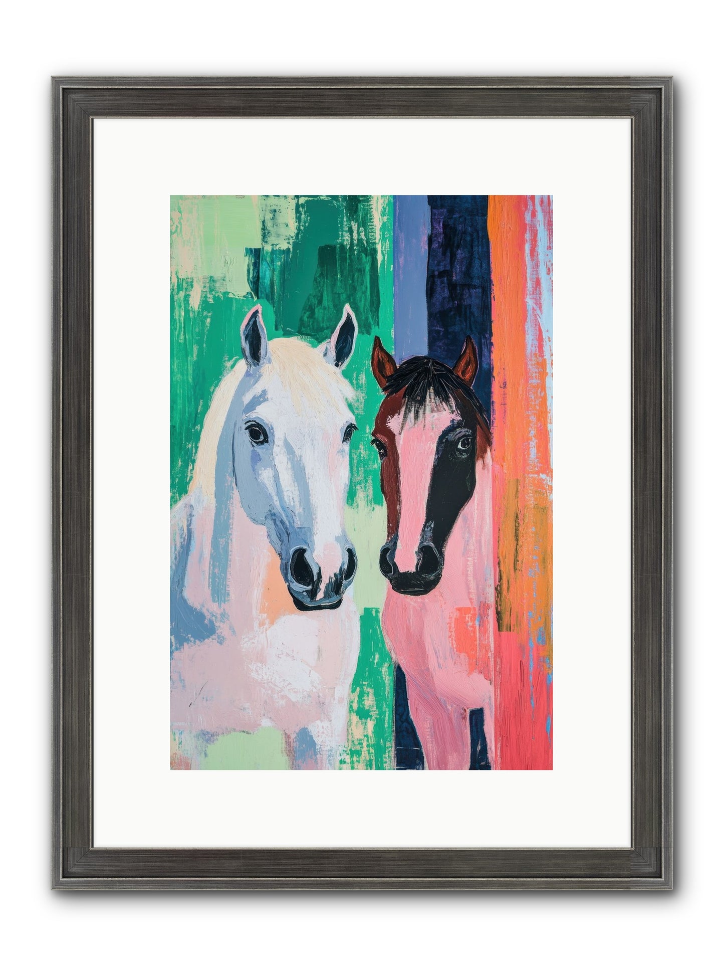Kindred Trailriders Framed Print - Slimwoods Black/Silver 10x15