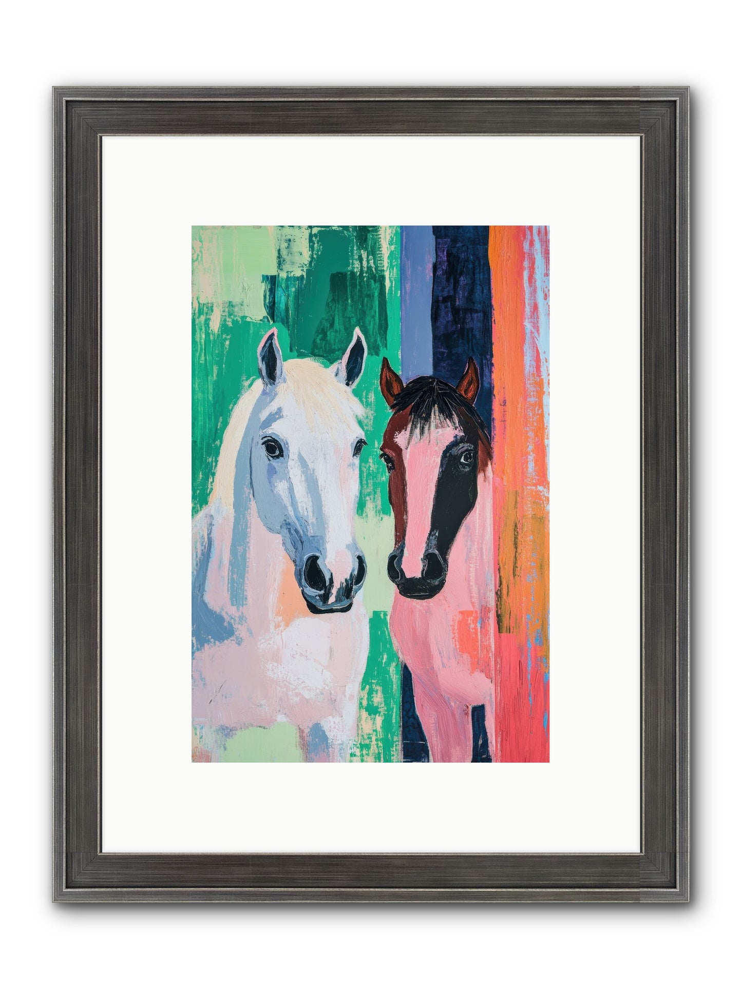 Kindred Trailriders Framed Print - Slimwoods Black/Silver 8x12