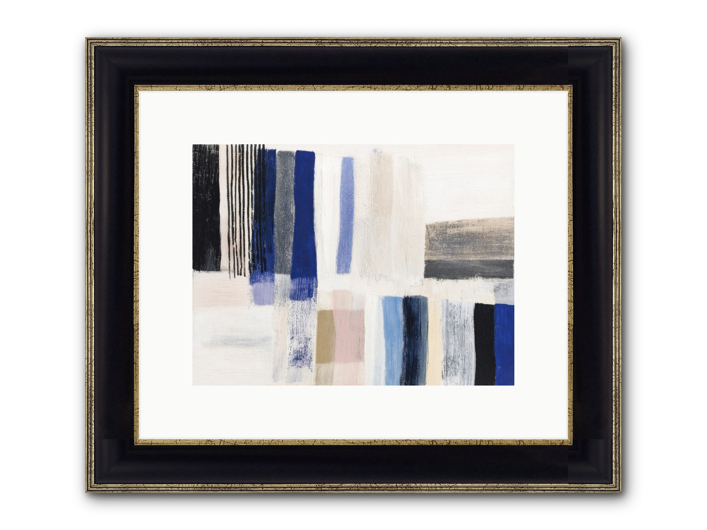 Knell Framed Print - Black & Gold 12x9