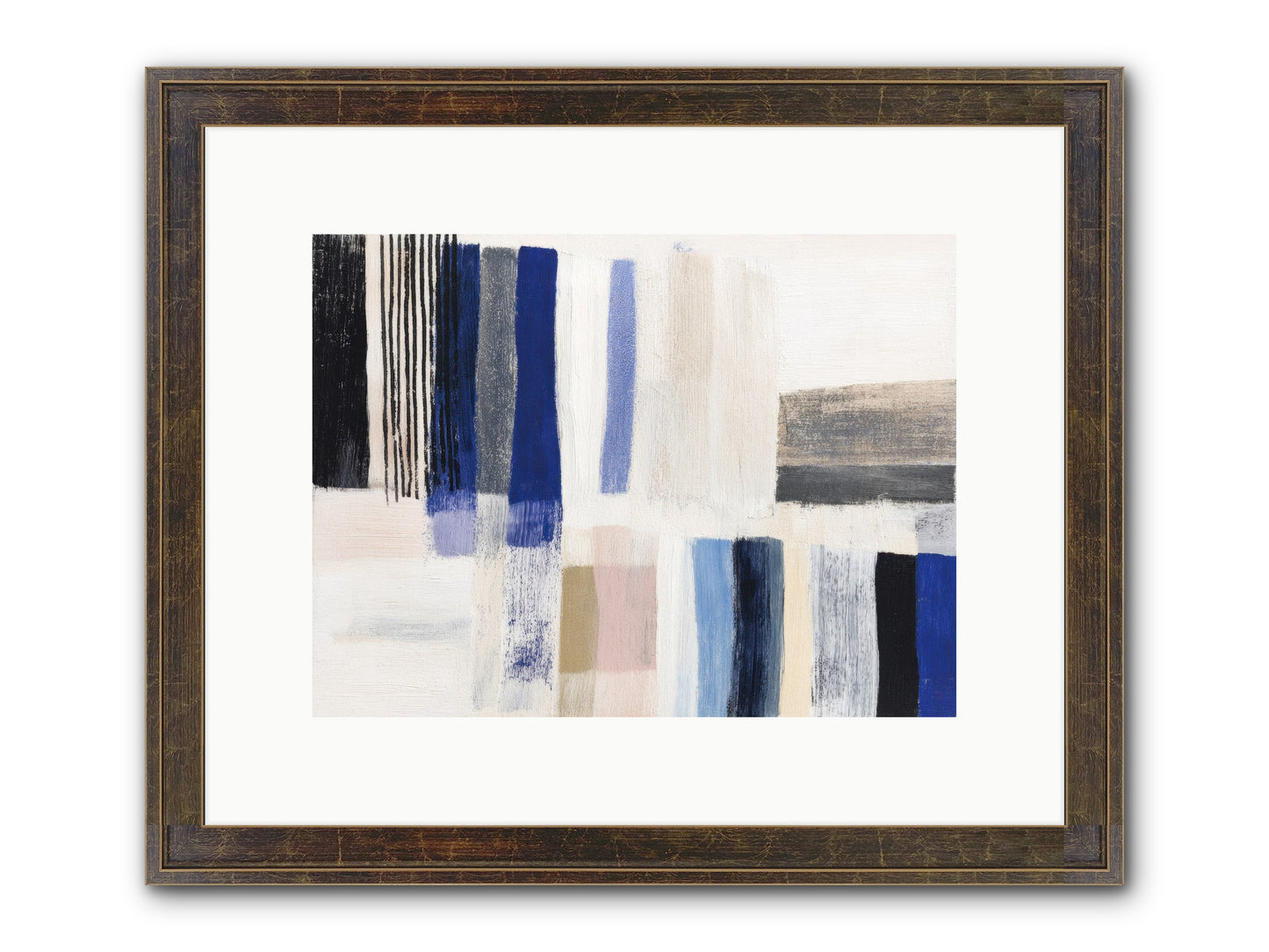 Knell Framed Print - Slimwoods Black/Gold 12x9