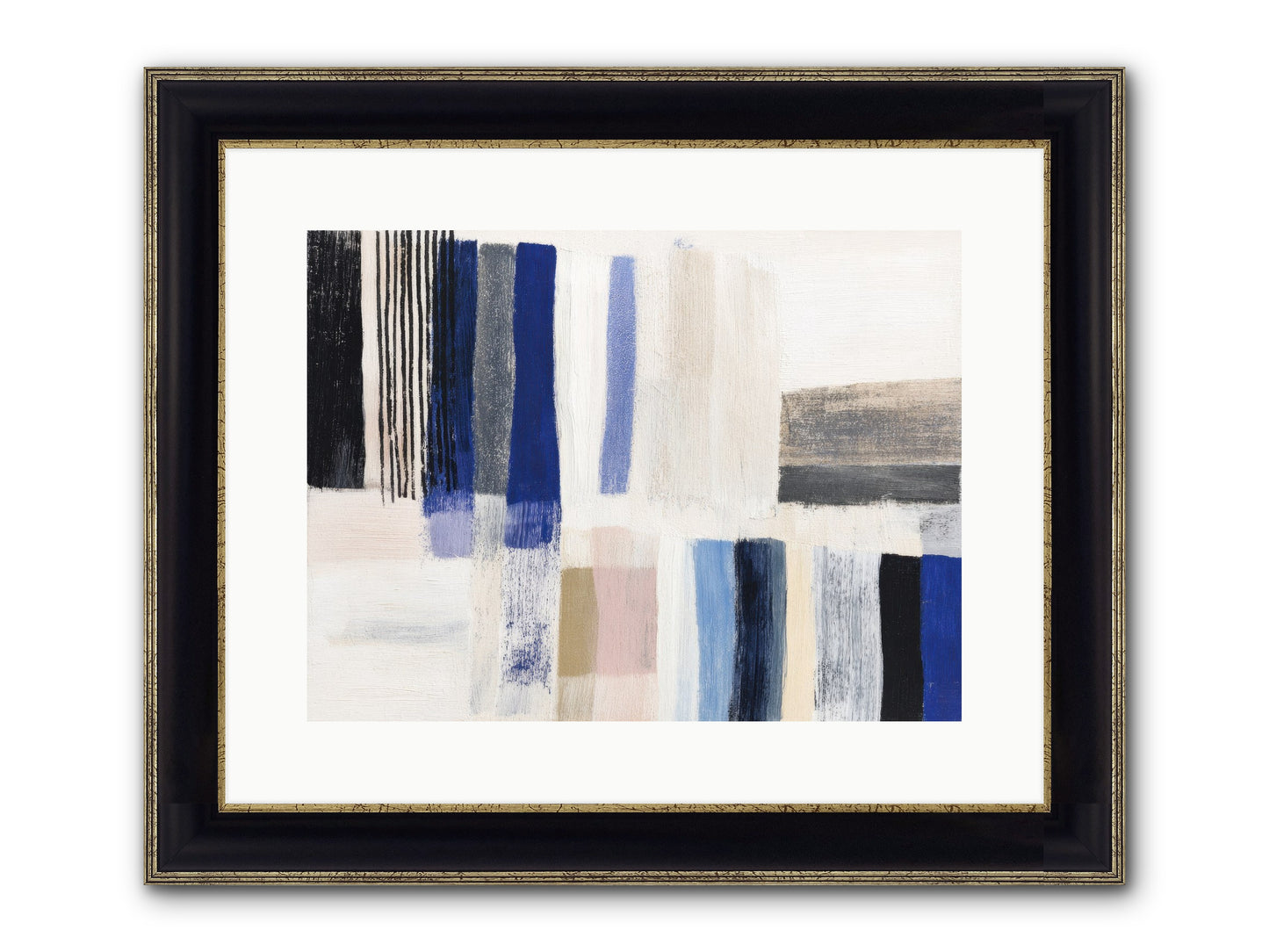 Knell Framed Print - Black & Gold 16x12