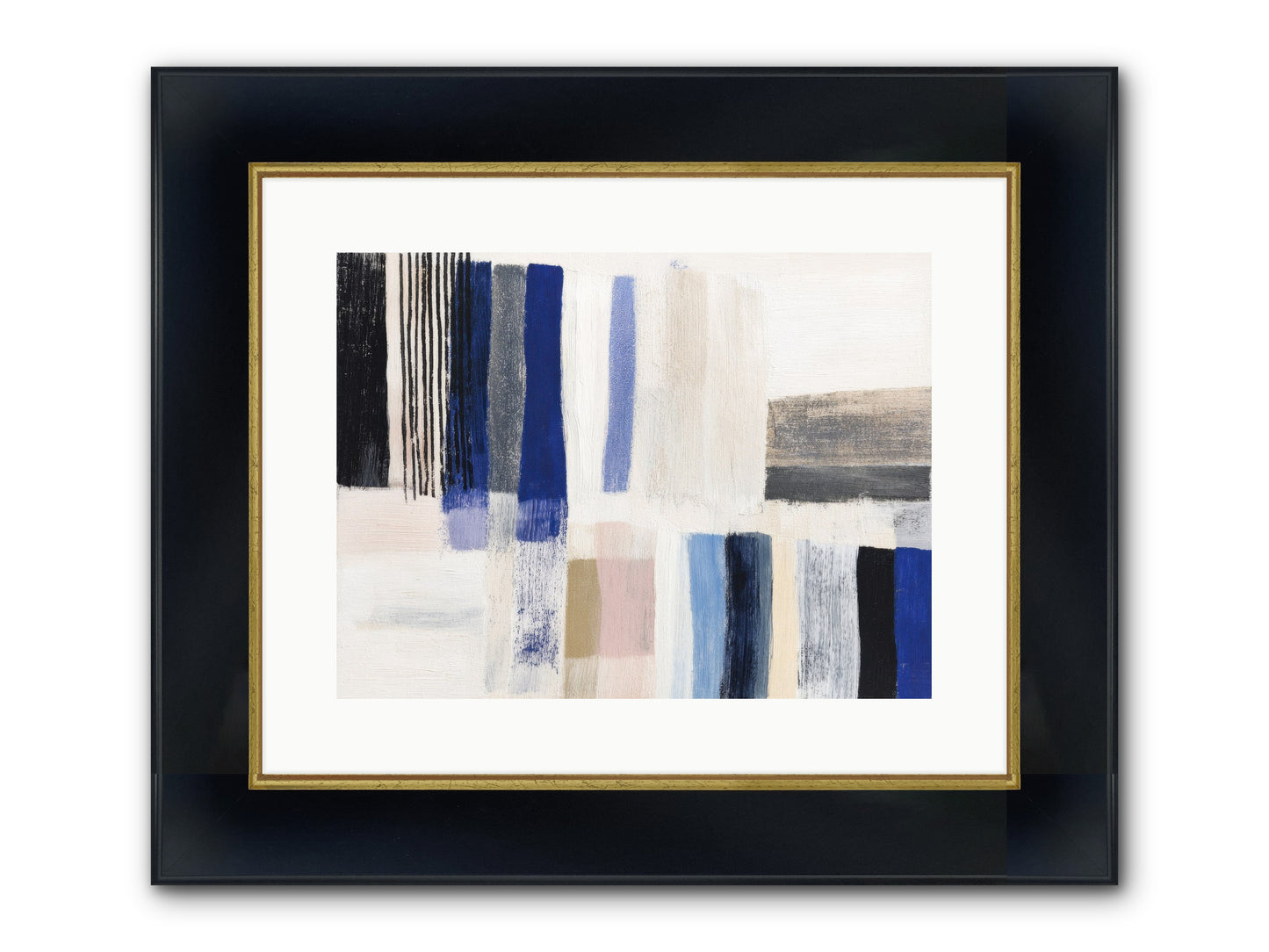 Knell Framed Print - Wide Black w/Gold 16x12