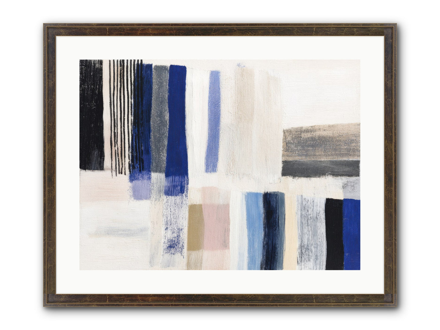 Knell Framed Print - Slimwoods Black/Gold 24x18