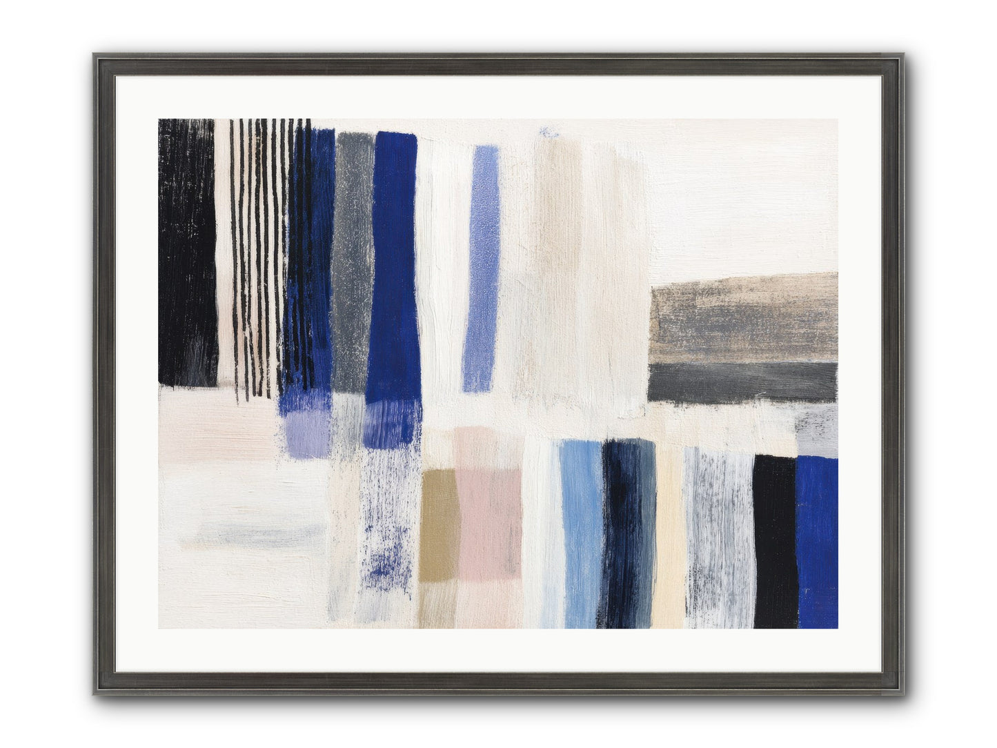 Knell Framed Print - Slimwoods Black/Silver 32x24