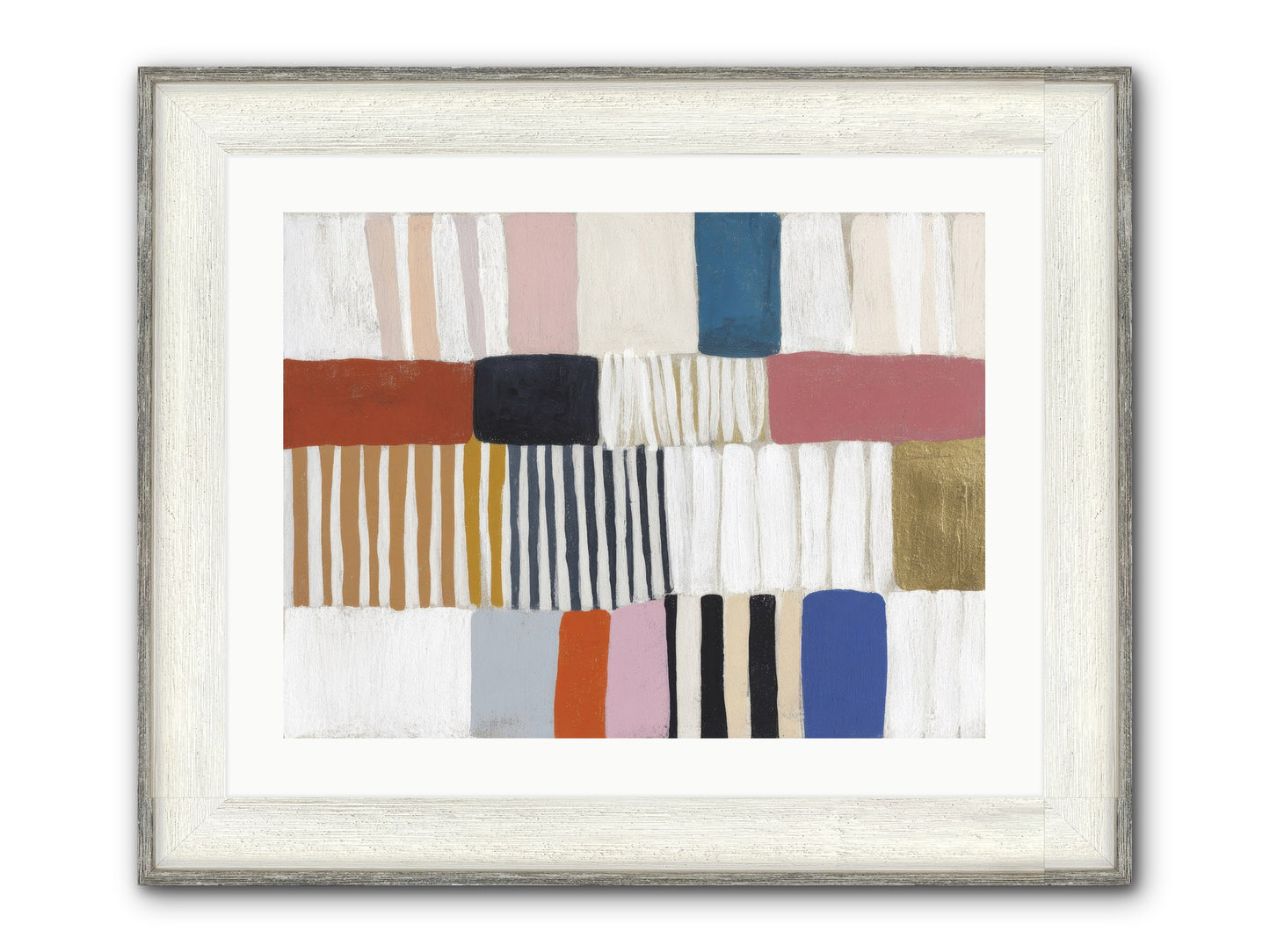 Lantern Swell Framed Print - Driftwood White 24x18