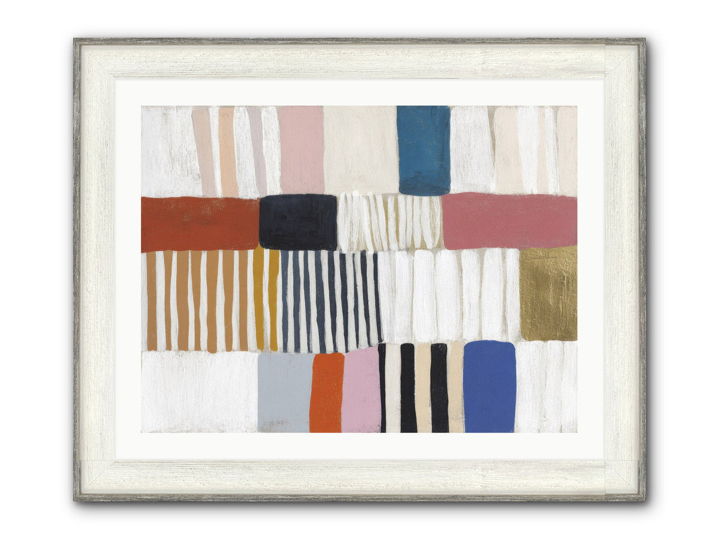 Lantern Swell Framed Print - Driftwood White 32x24