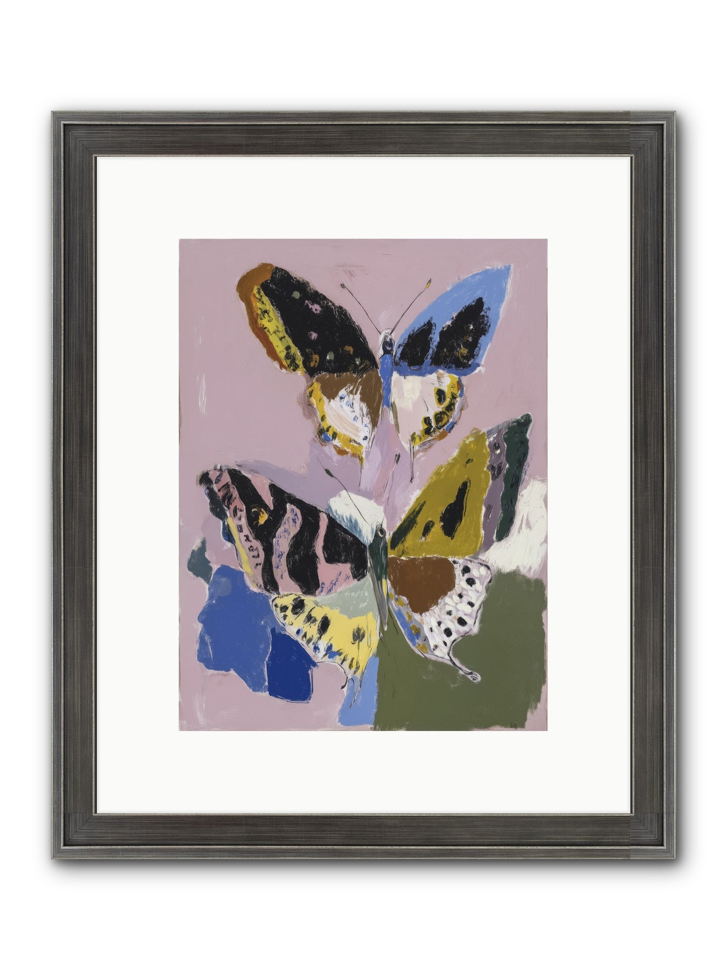 Lavender Passage Framed Print - Slimwoods Black/Silver 9x12