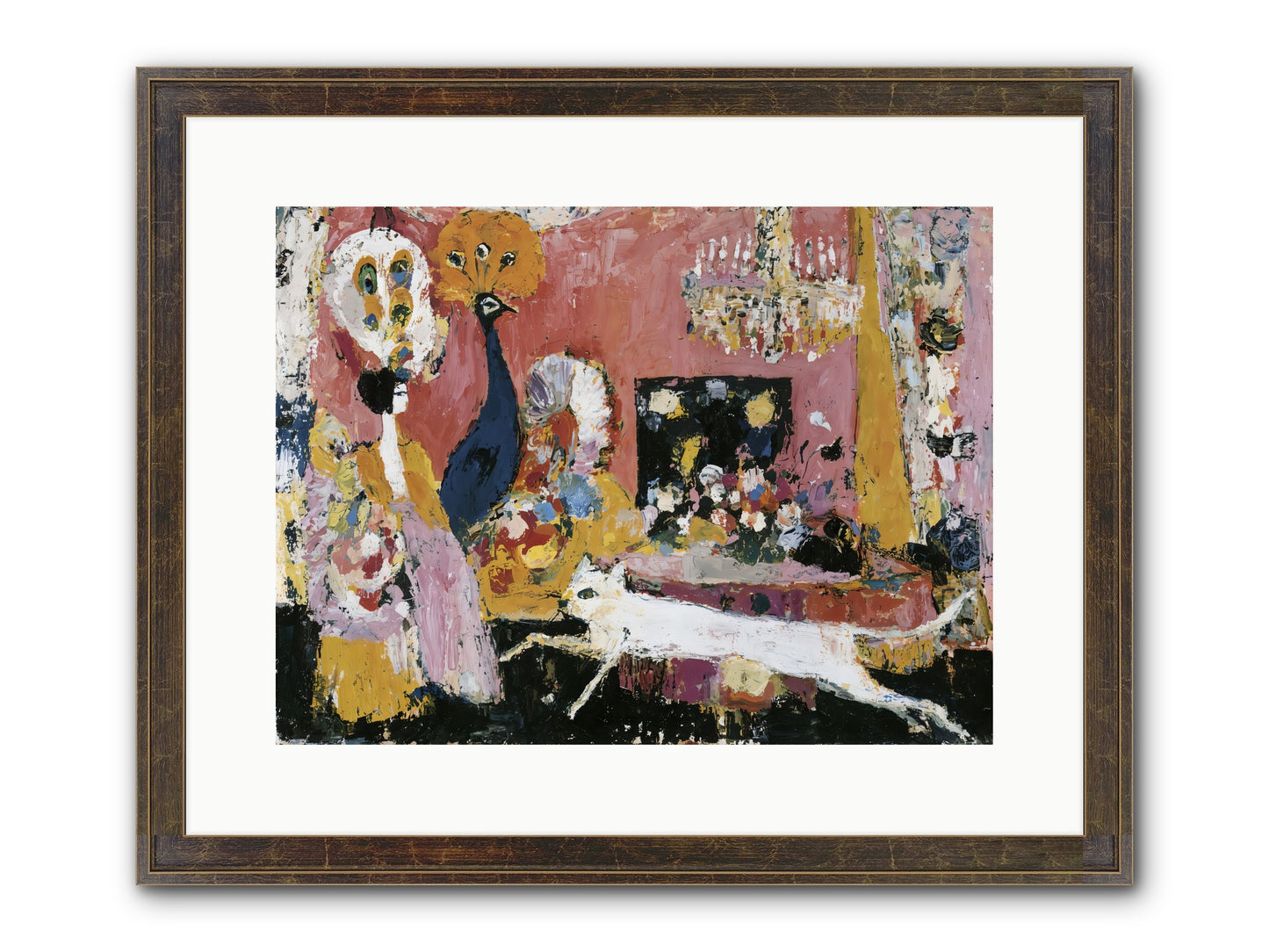 Leading A Cultured Life Framed Print - Slimwoods Black/Gold 16x12