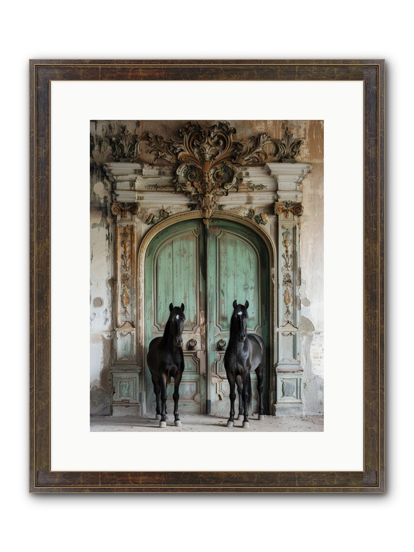 Legacy Lineage Framed Print - Slimwoods Black/Gold 12x16