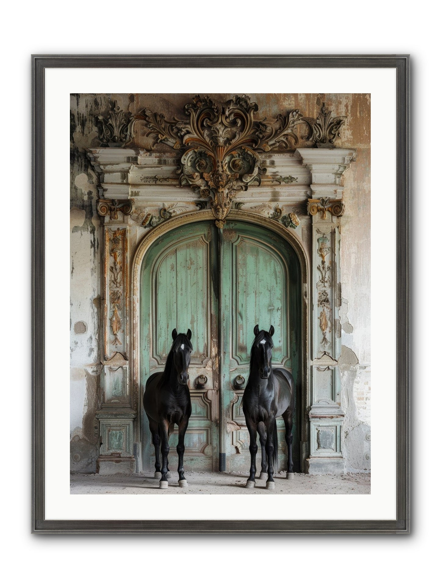 Legacy Lineage Framed Print - Slimwoods Black/Silver 24x32