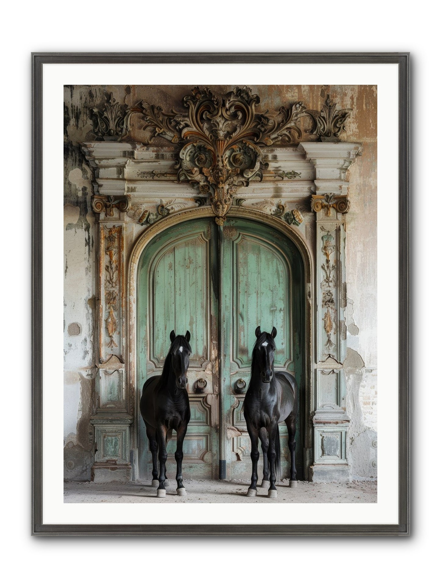 Legacy Lineage Framed Print - Slimwoods Black/Silver 30x40