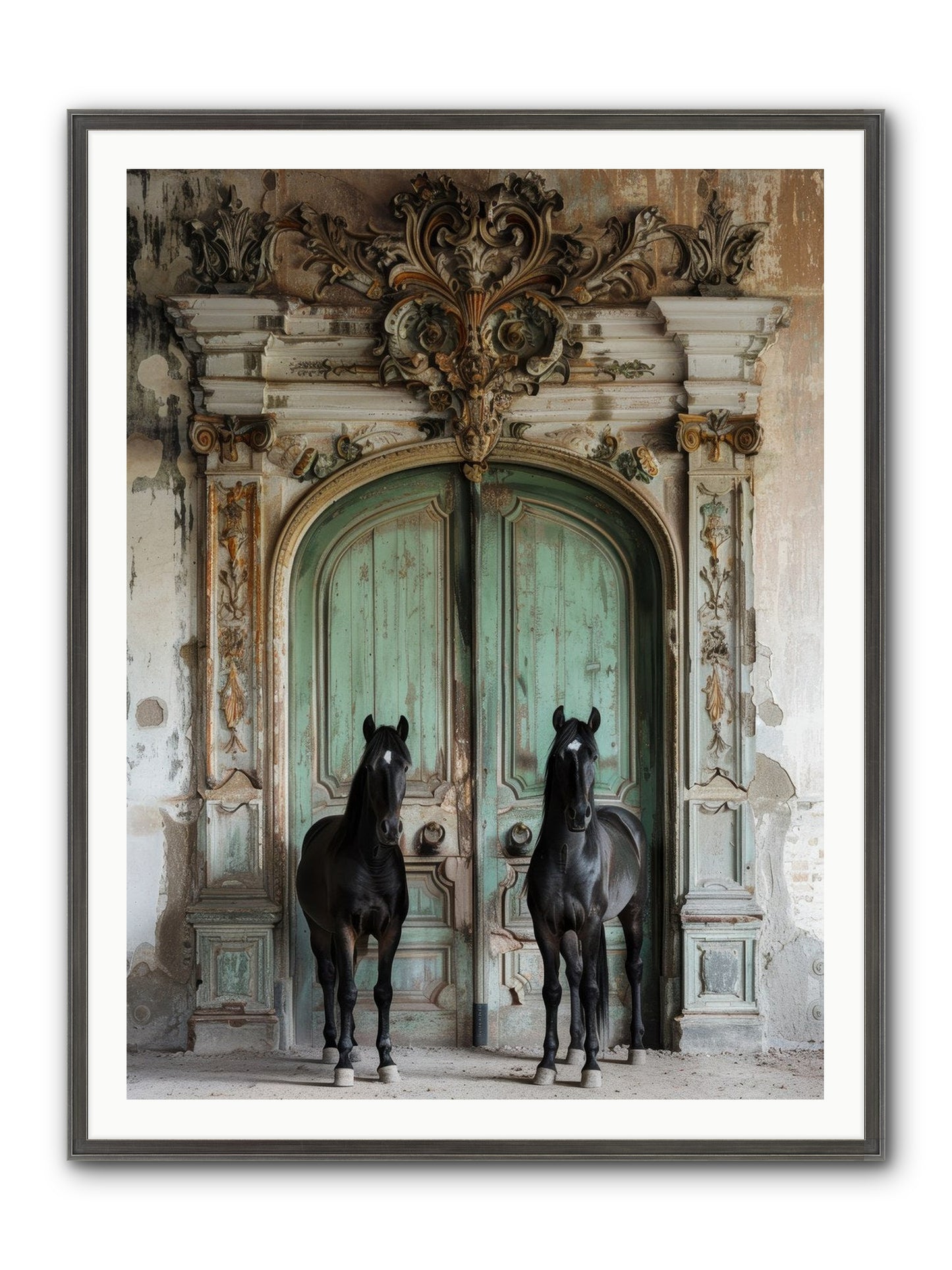 Legacy Lineage Framed Print - Slimwoods Black/Silver 36x48
