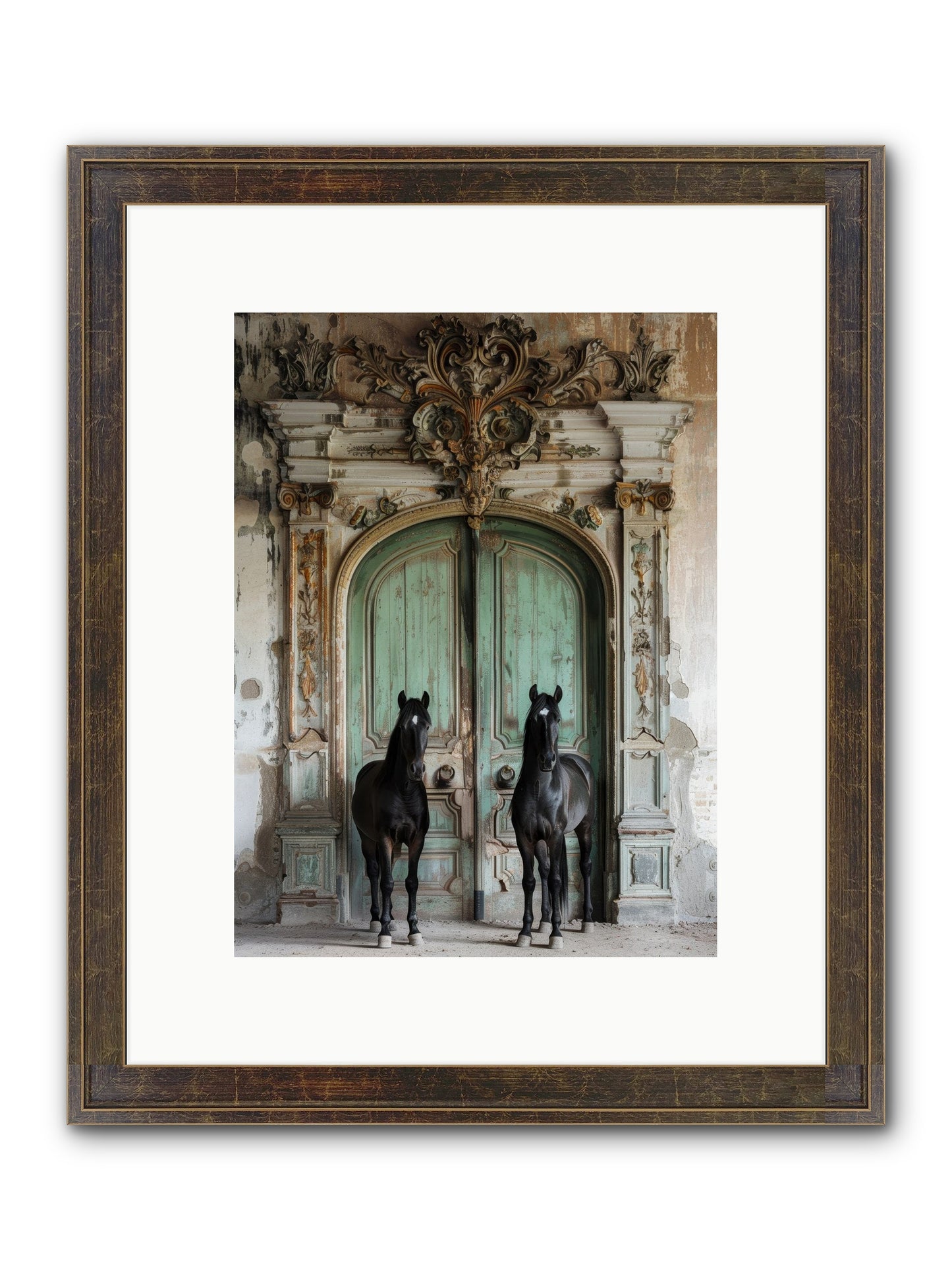 Legacy Lineage Framed Print - Slimwoods Black/Gold 9x12