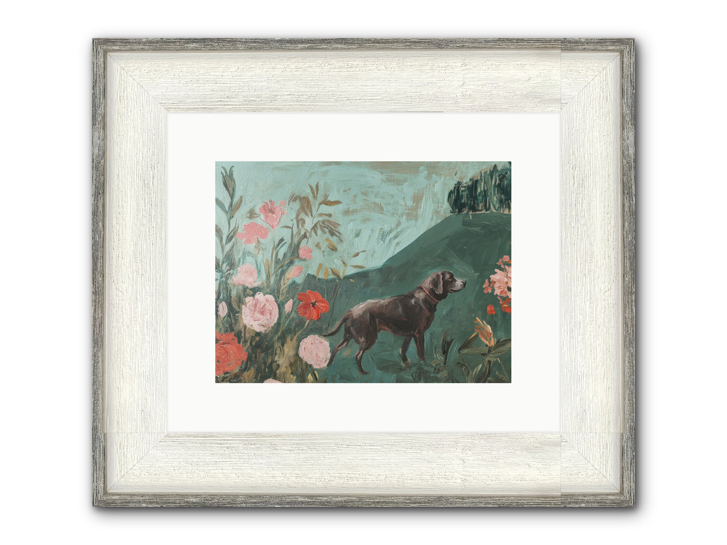 Legacy Of Love Framed Print - Driftwood White 12x9