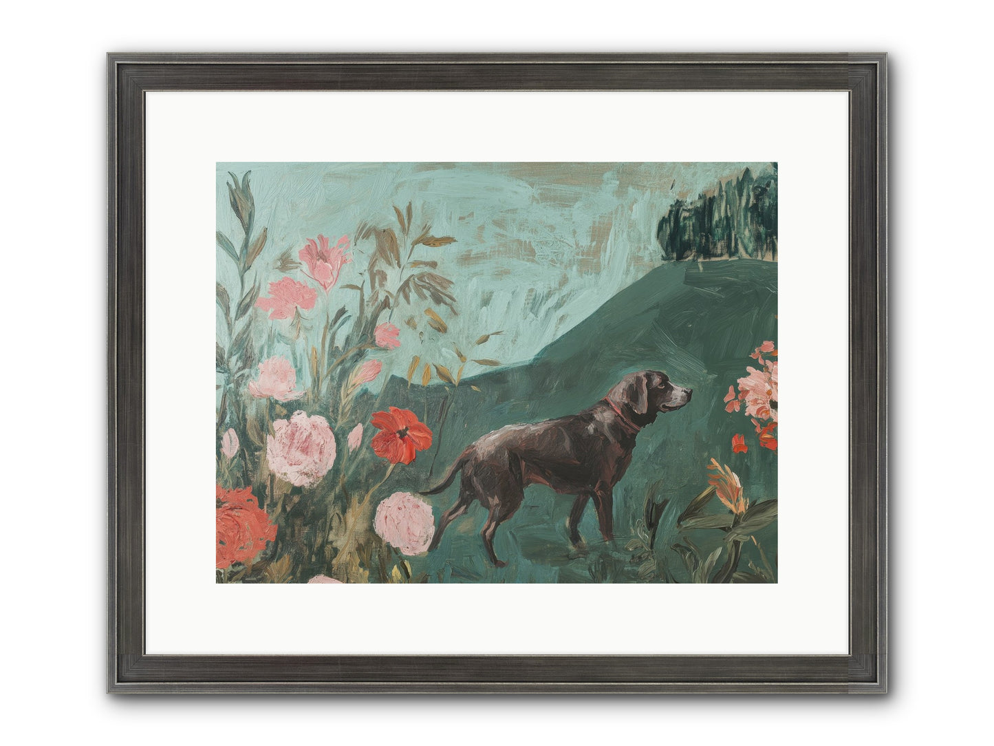 Legacy Of Love Framed Print - Slimwoods Black/Silver 16x12