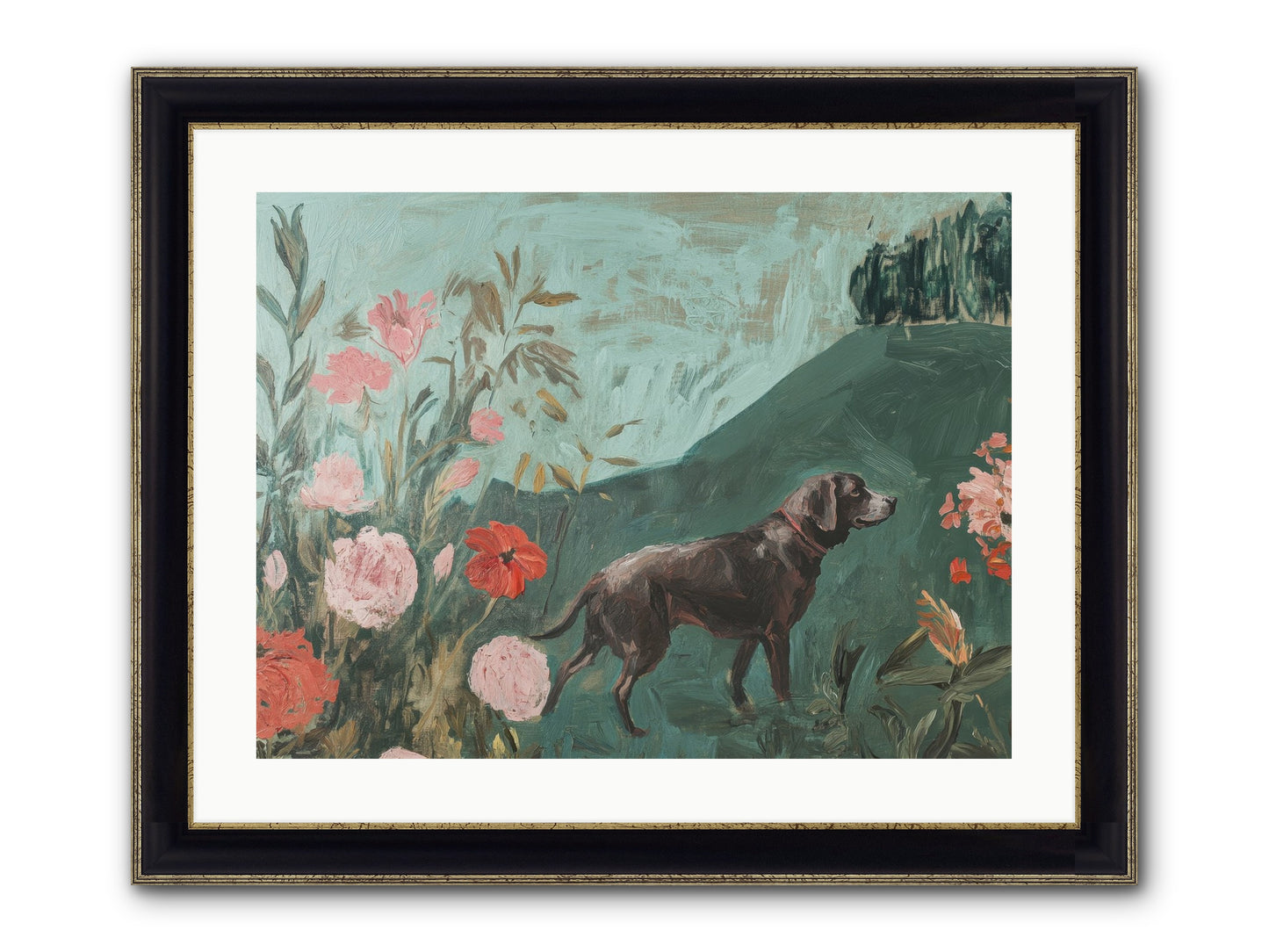 Legacy Of Love Framed Print - Black & Gold 24x18