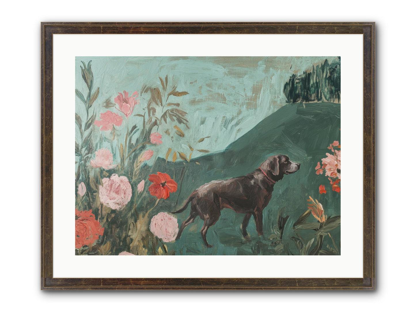 Legacy Of Love Framed Print - Slimwoods Black/Gold 24x18