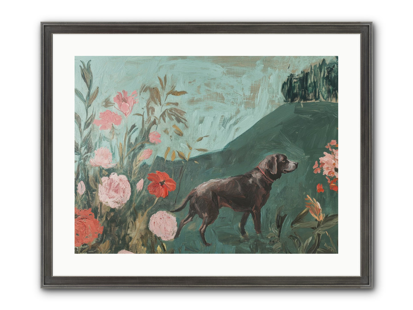 Legacy Of Love Framed Print - Slimwoods Black/Silver 24x18